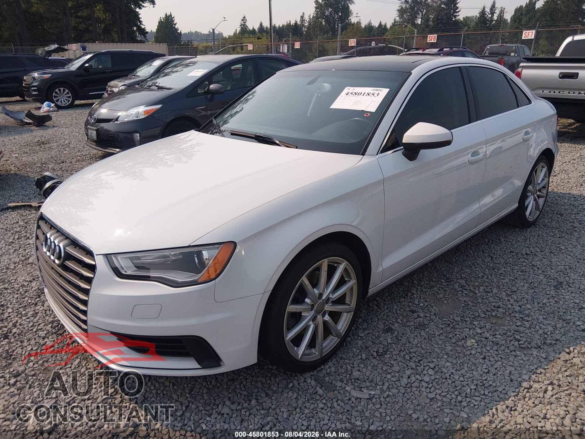 AUDI A3 2015 - WAUCCGFF2F1011560