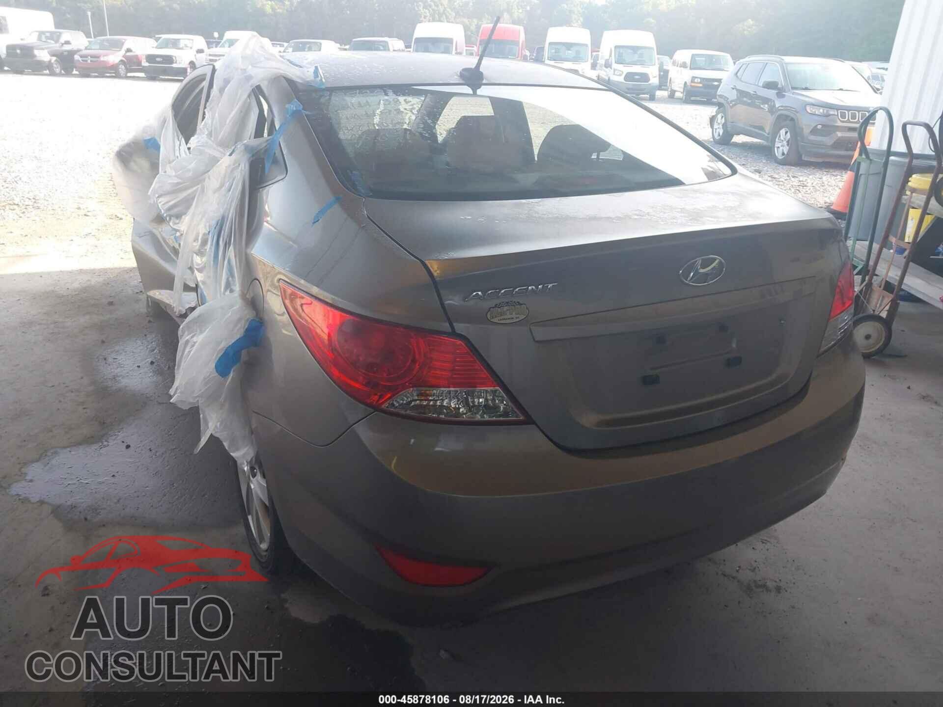 HYUNDAI ACCENT 2014 - KMHCU4AEXEU699846