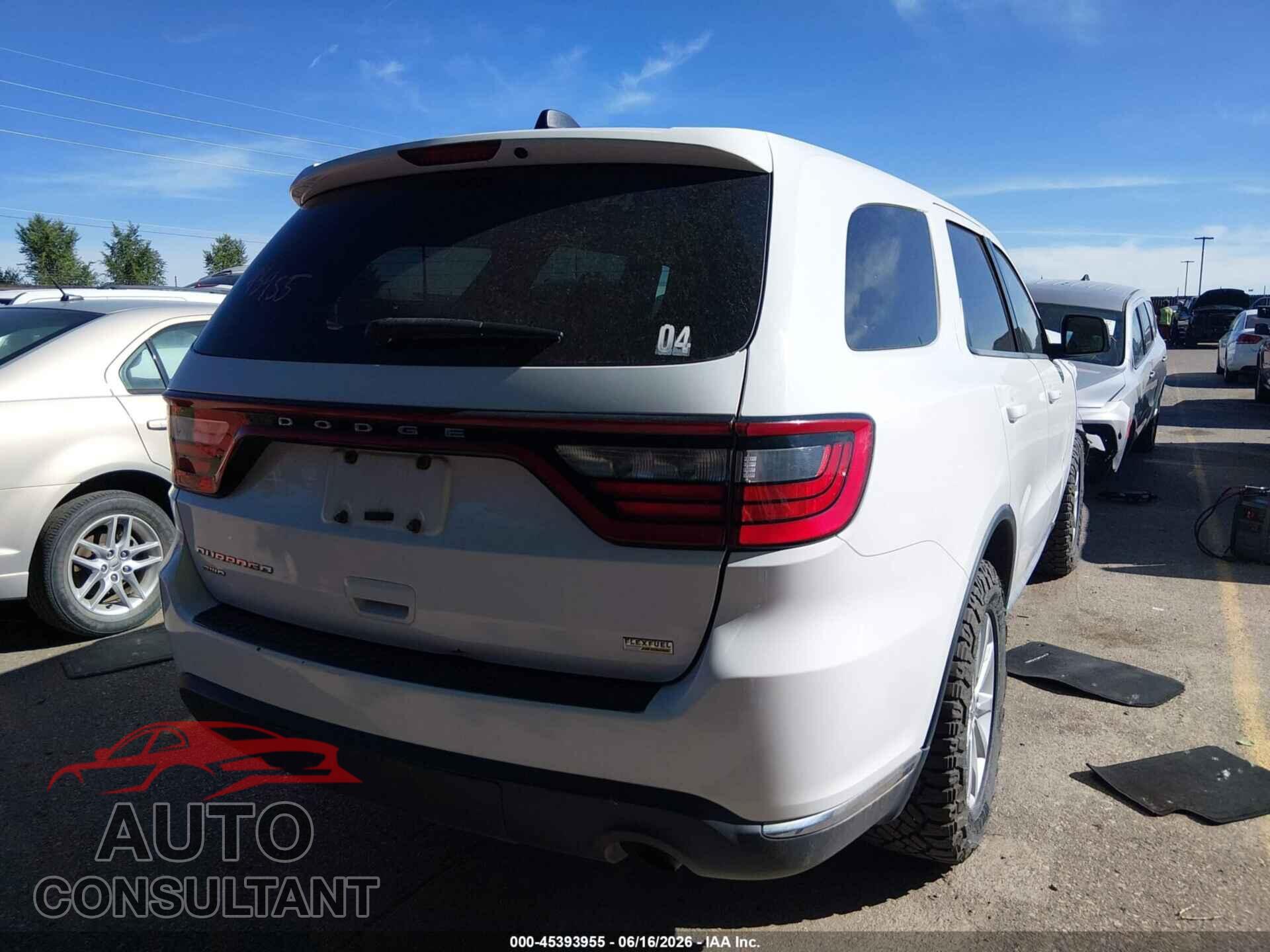 DODGE DURANGO 2015 - 1C4RDJAG6FC796175