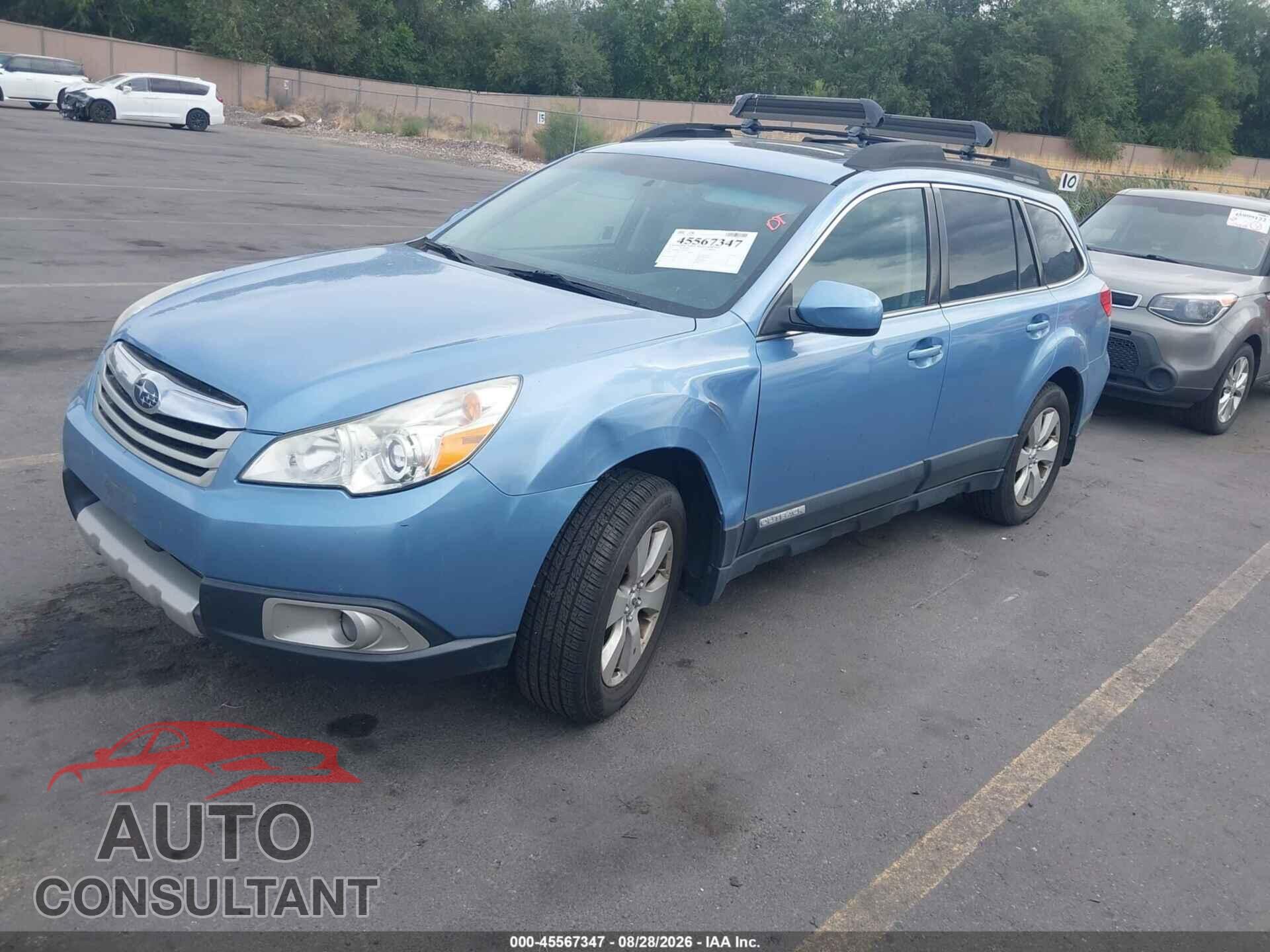 SUBARU OUTBACK 2011 - 4S4BRBKC2B3439974