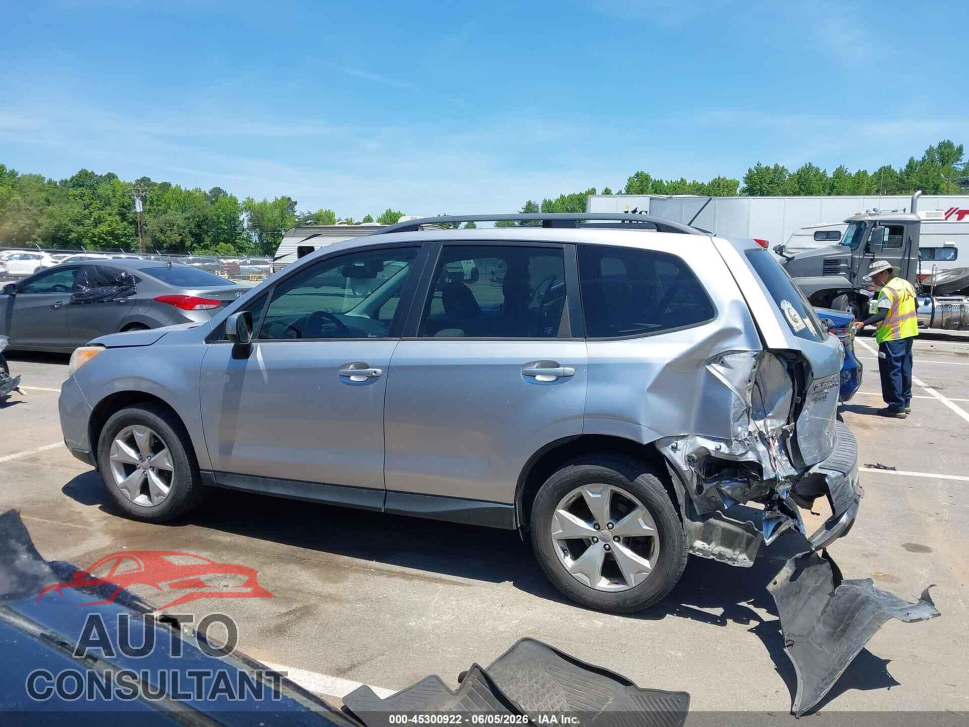 SUBARU FORESTER 2015 - JF2SJADC2FH424131