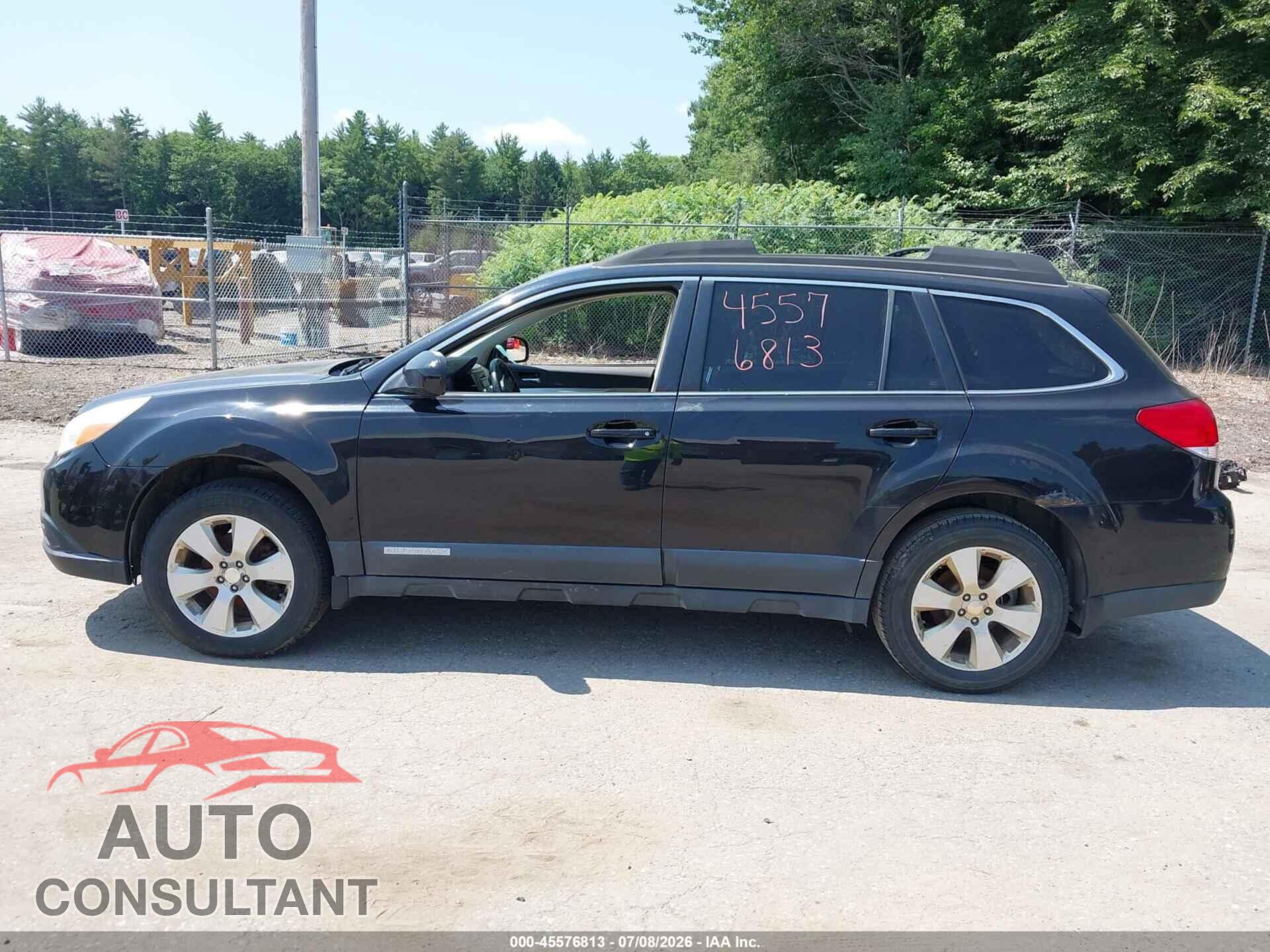 SUBARU OUTBACK 2010 - 4S4BRBCC2A3313644