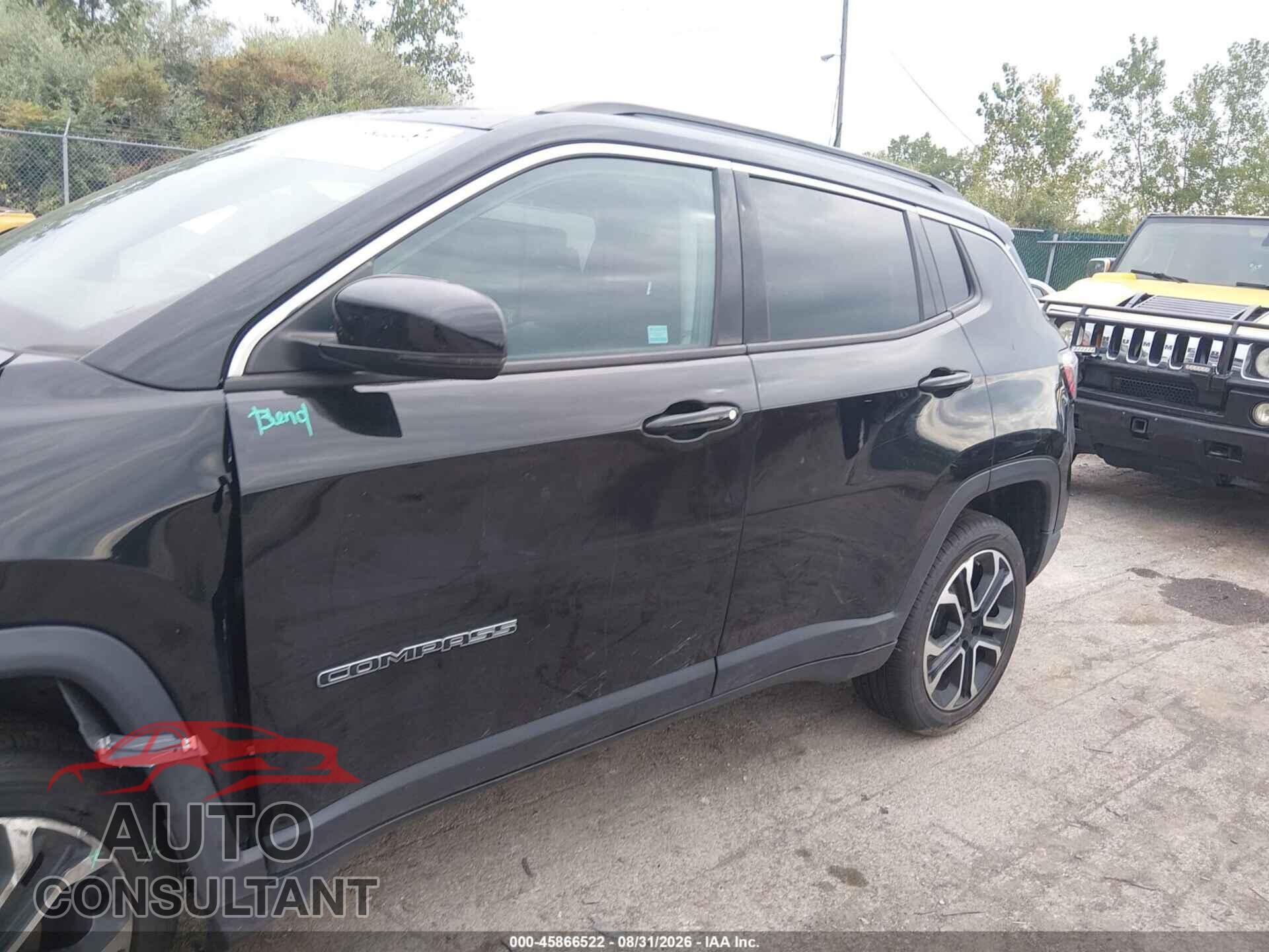 JEEP COMPASS 2022 - 3C4NJDCB2NT232195