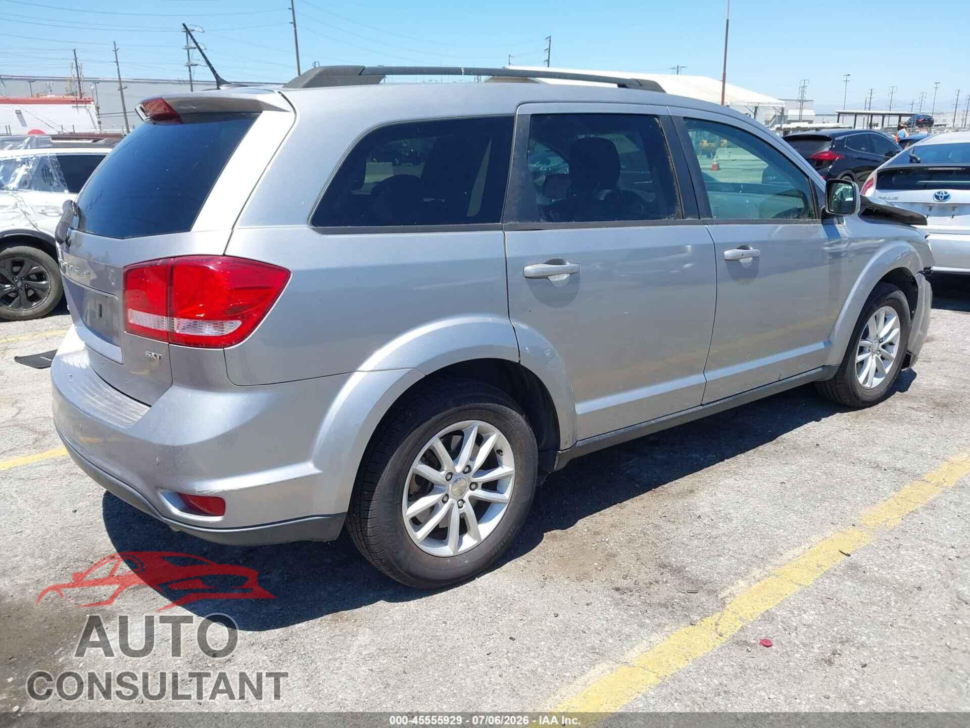 DODGE JOURNEY 2017 - 3C4PDCBB7HT612262