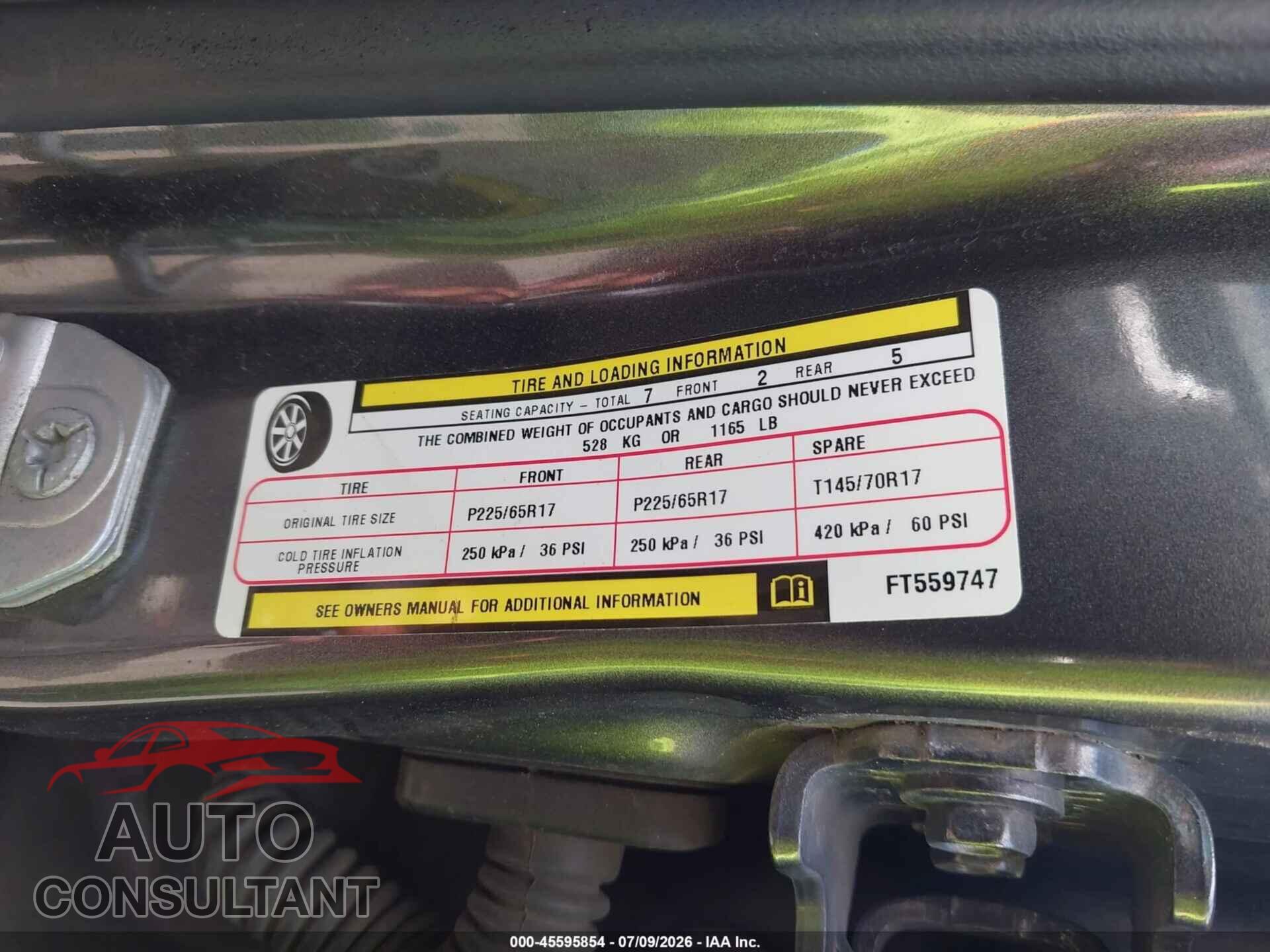 DODGE JOURNEY 2015 - 3C4PDCAB8FT559747