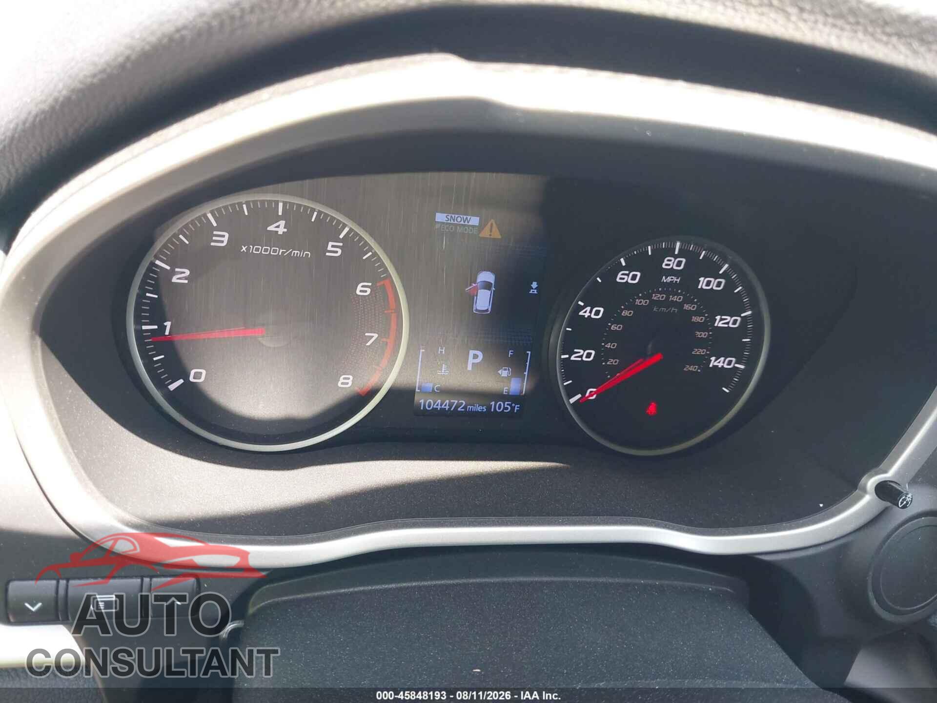 MITSUBISHI ECLIPSE CROSS 2020 - JA4AT3AA9LZ022058