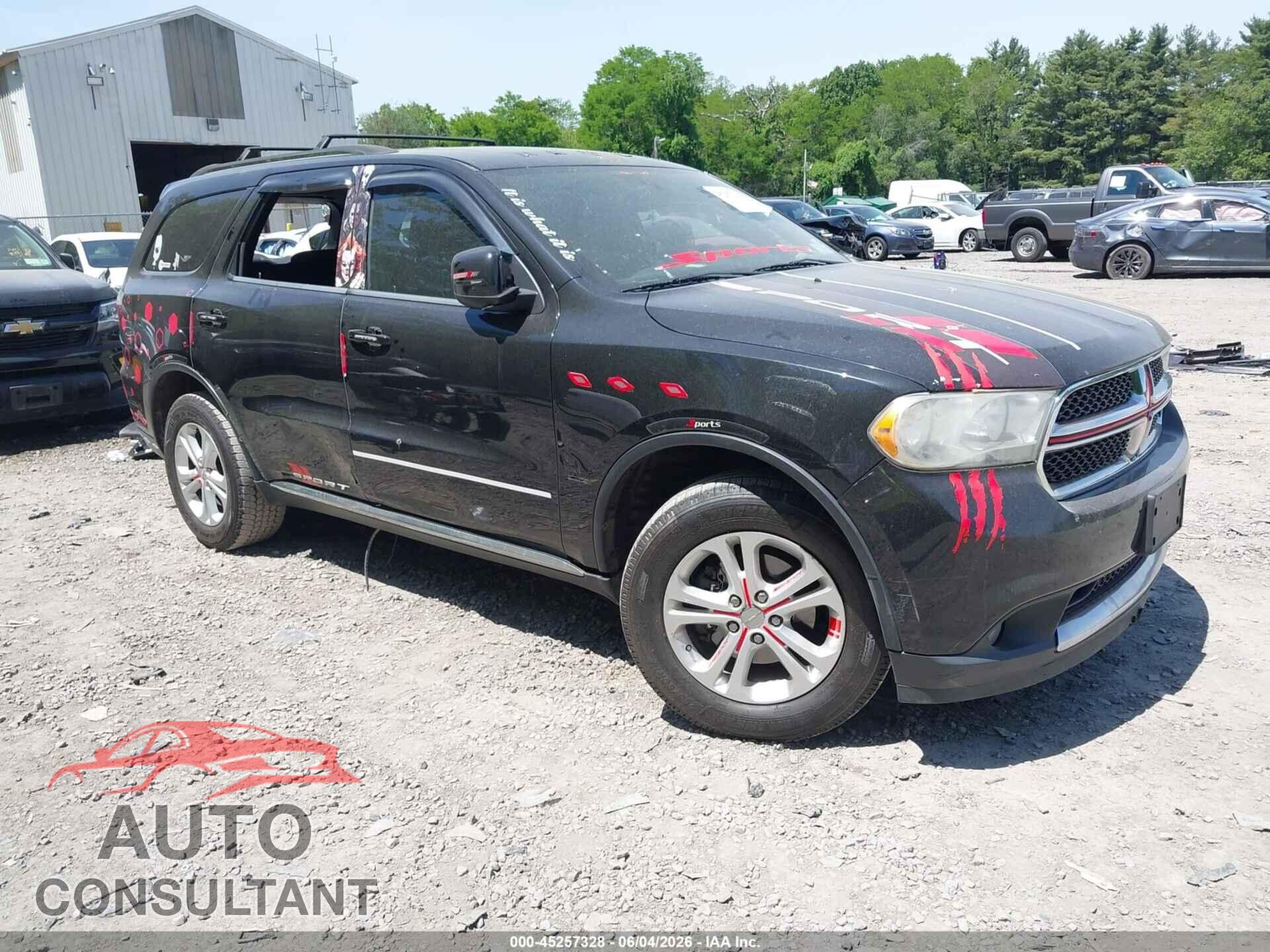 DODGE DURANGO 2013 - 1C4RDJAG9DC669143