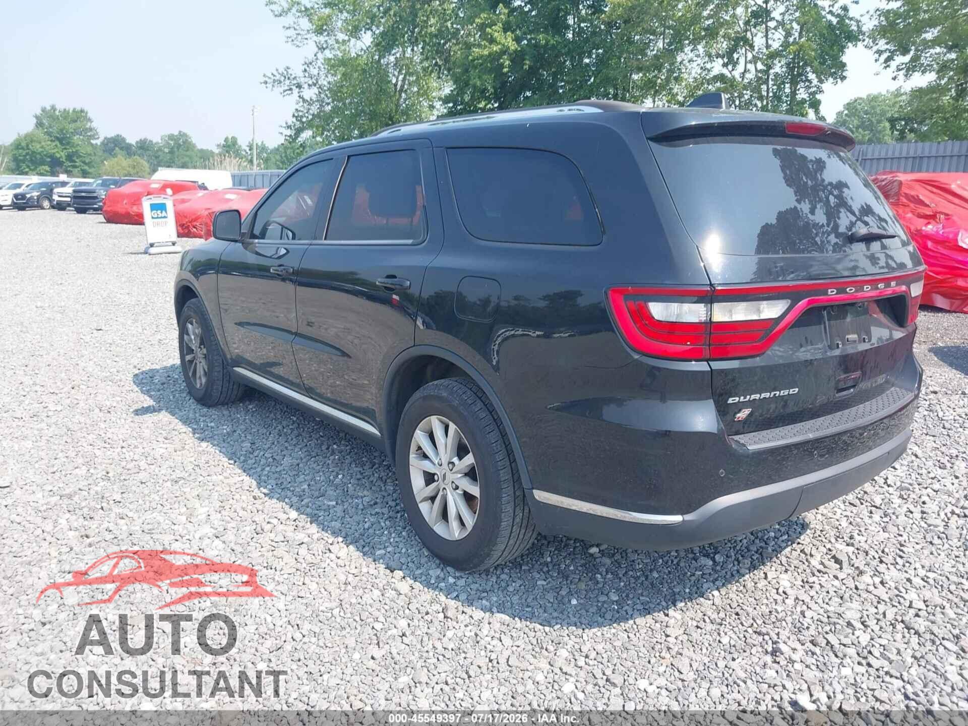 DODGE DURANGO 2019 - 1C4RDJAG7KC744466
