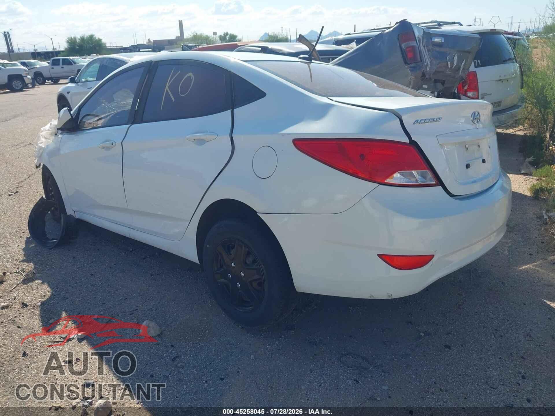 HYUNDAI ACCENT 2016 - KMHCT4AE2GU094161