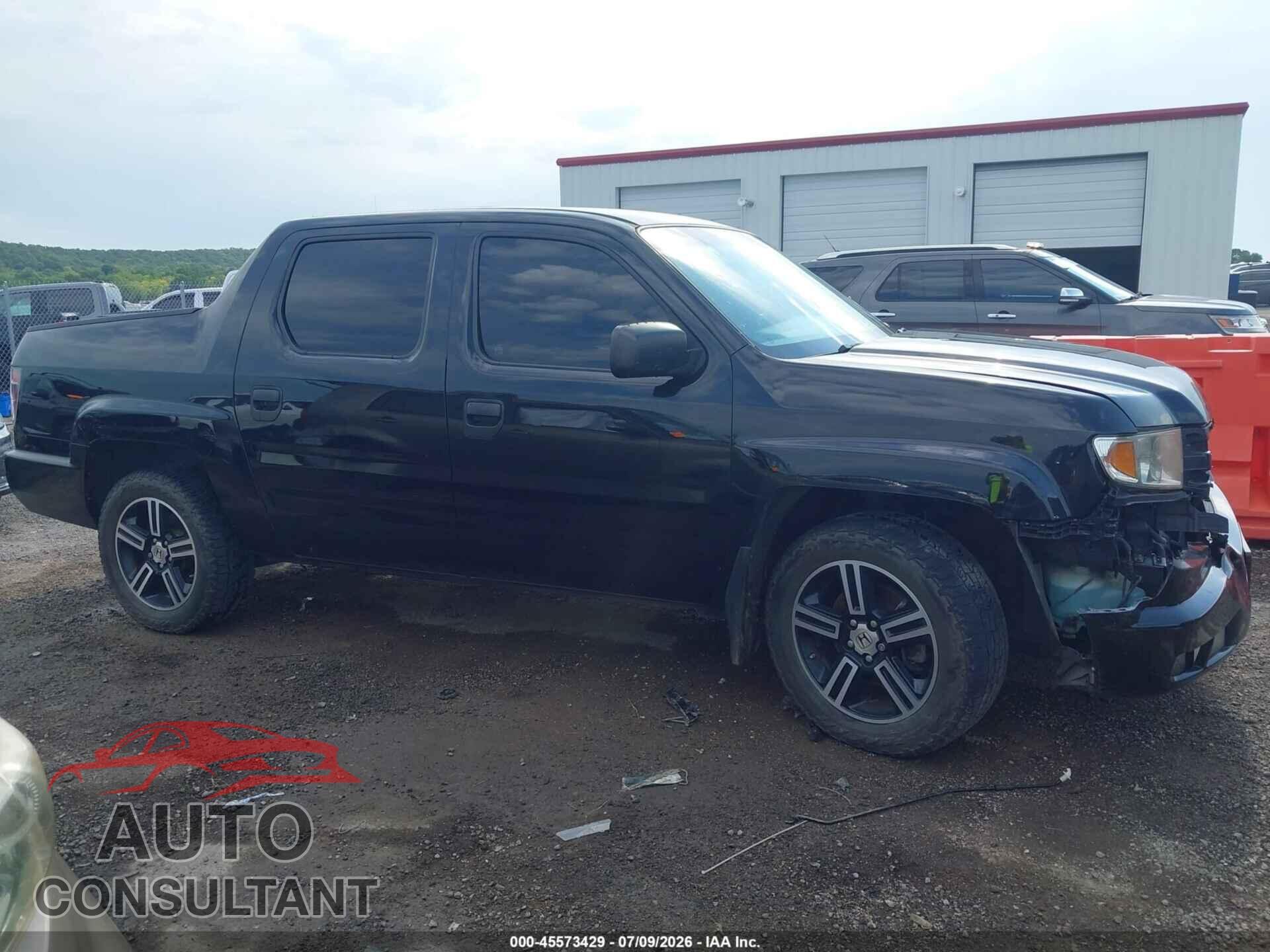 HONDA RIDGELINE 2013 - 5FPYK1F72DB016402