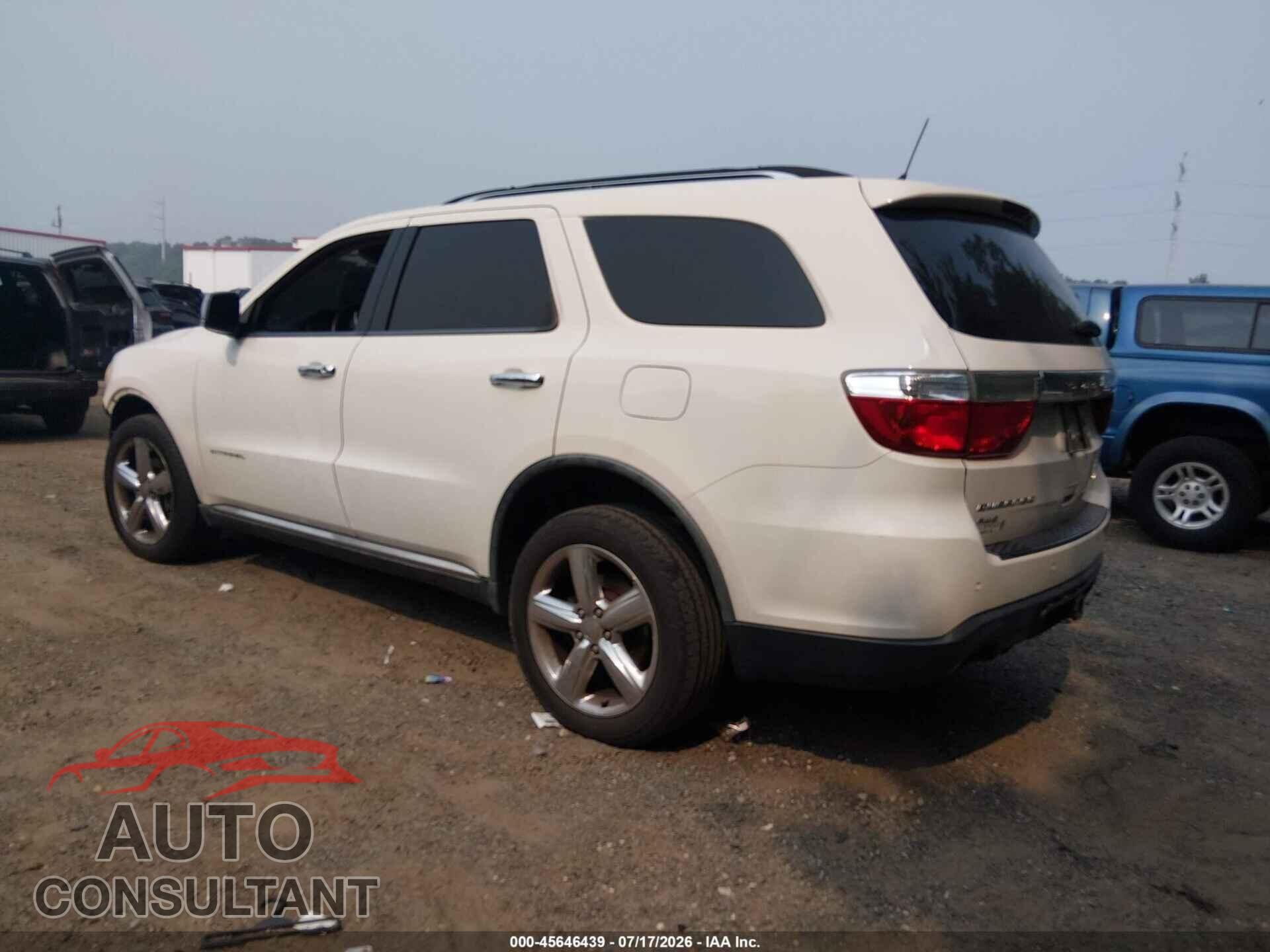 DODGE DURANGO 2012 - 1C4SDJET8CC144064