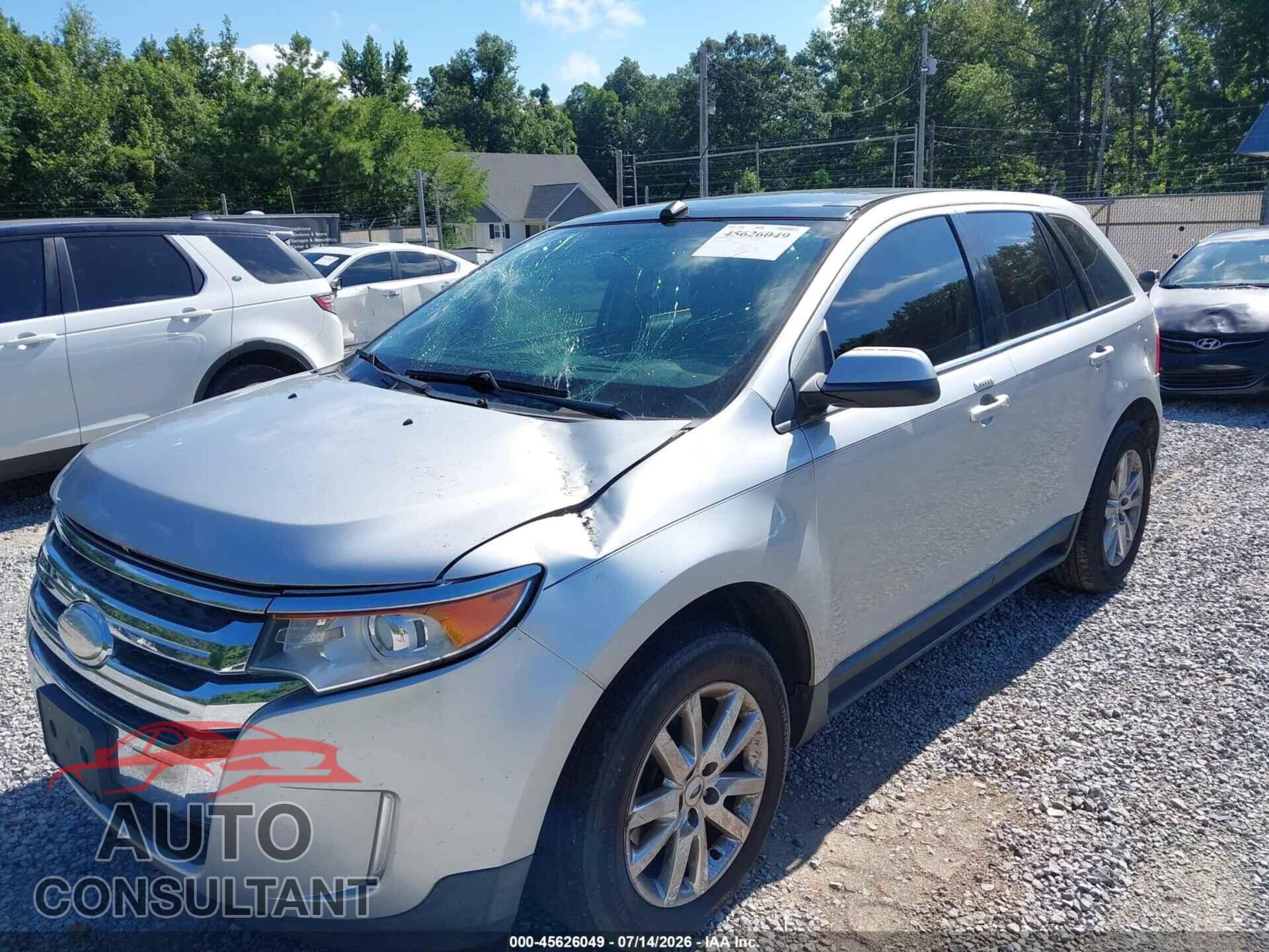 FORD EDGE 2012 - 2FMDK3K93CBA35851
