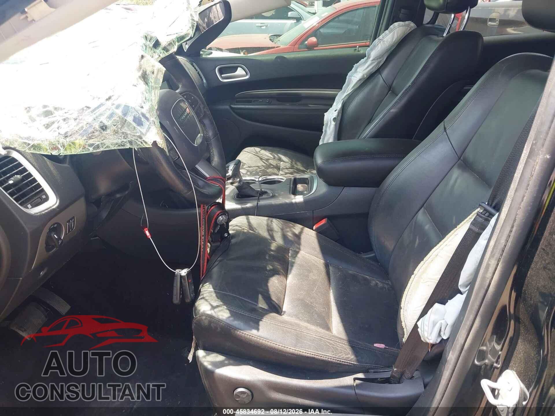 DODGE DURANGO 2019 - 1C4RDHAG3KC604634