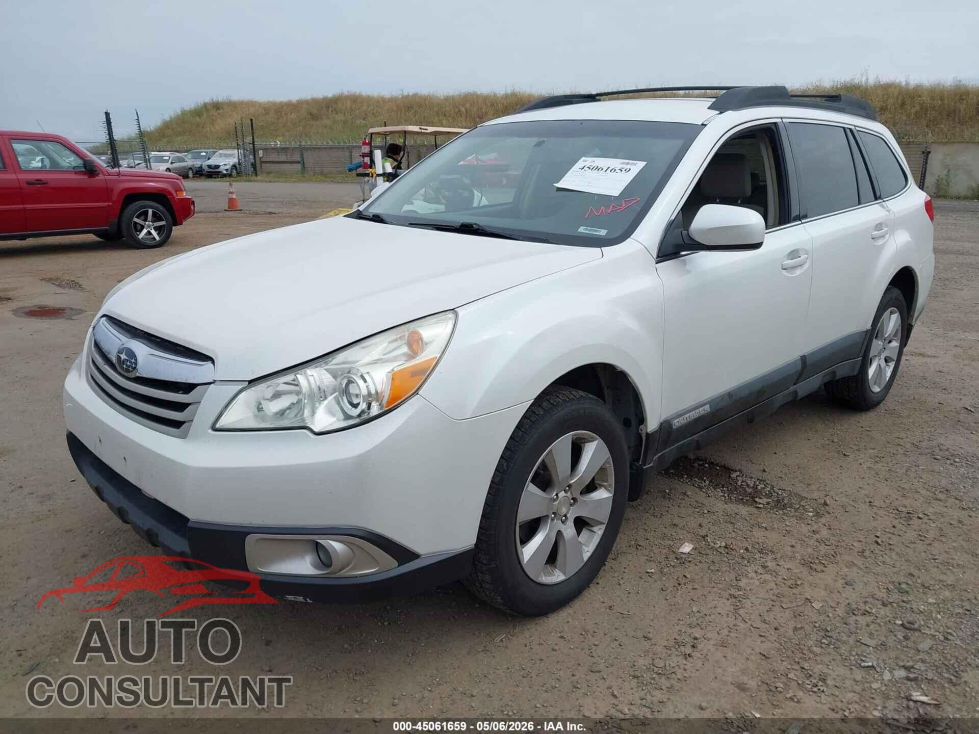 SUBARU OUTBACK 2012 - 4S4BRBCC4C3268807