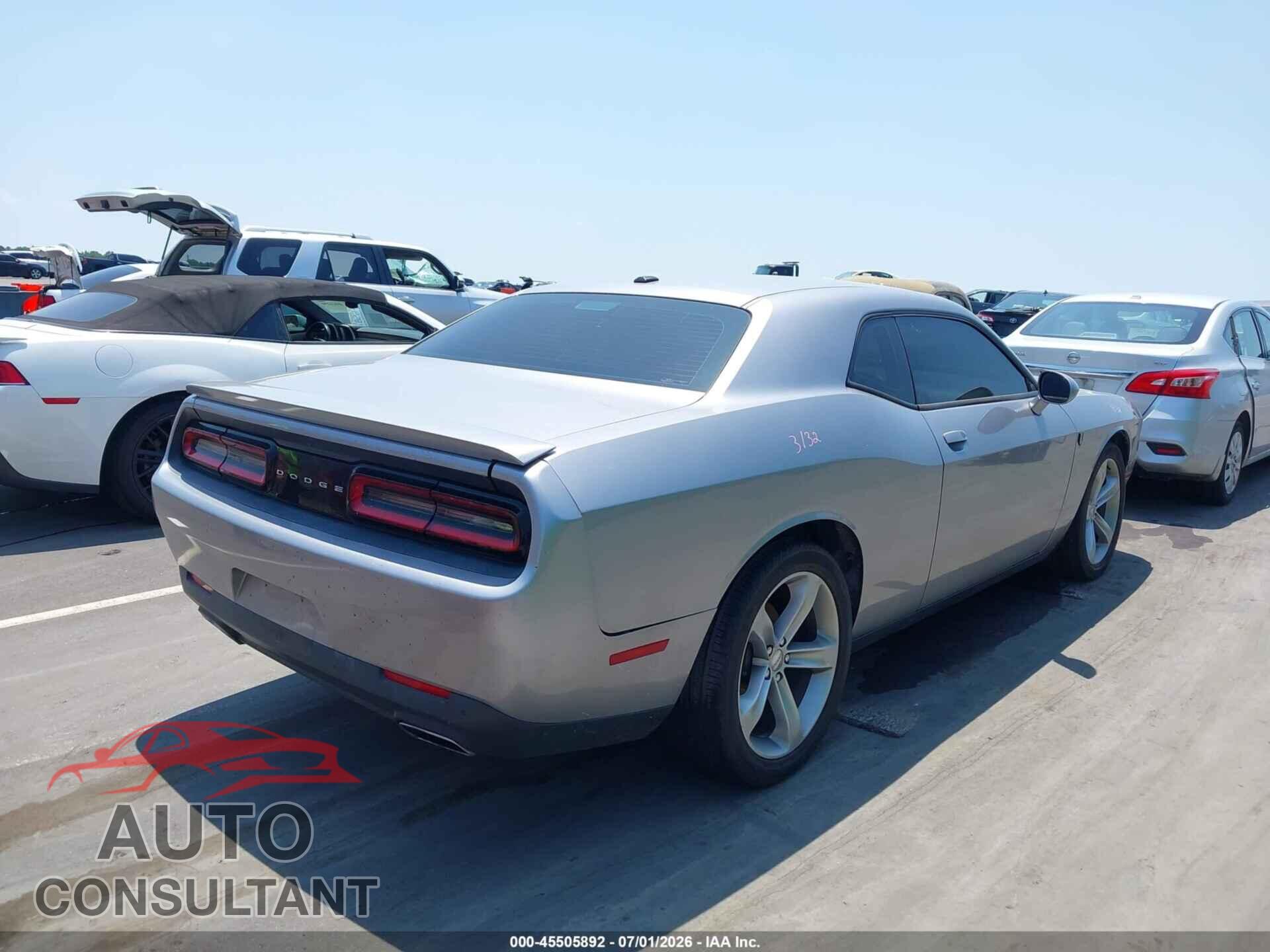 DODGE CHALLENGER 2016 - 2C3CDZAG9GH166237
