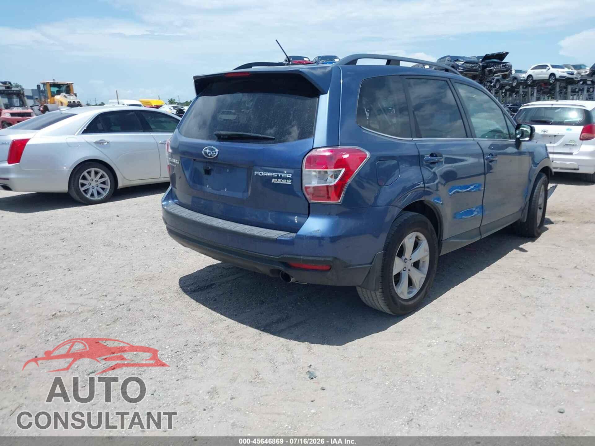 SUBARU FORESTER 2014 - JF2SJAMC0EH426636