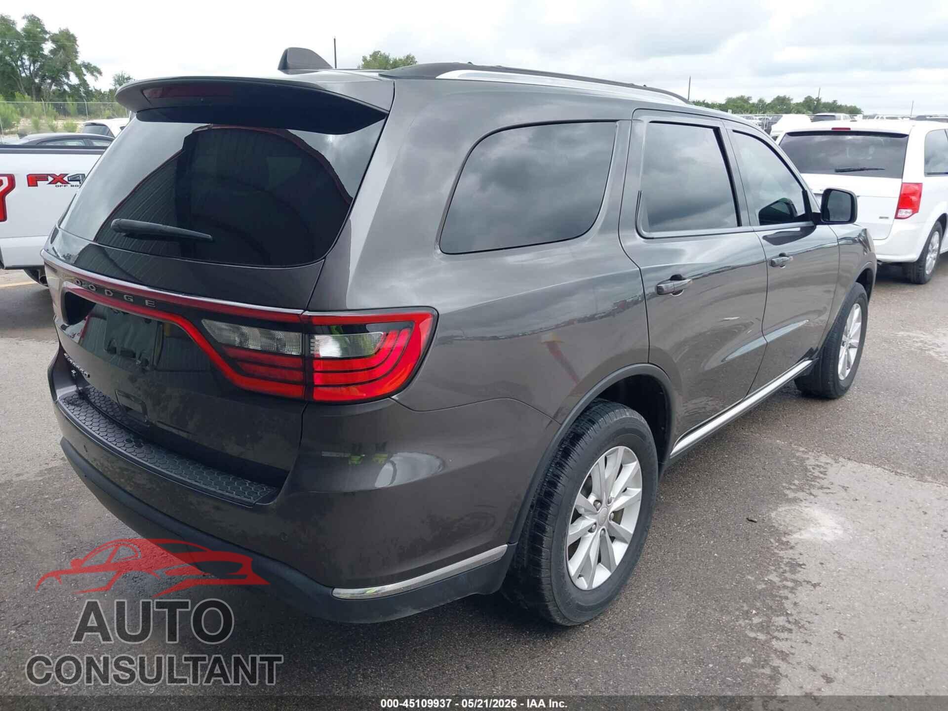 DODGE DURANGO 2021 - 1C4RDJAG1MC688575