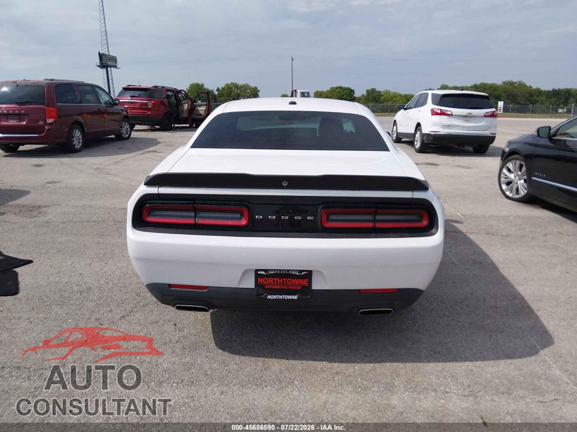 DODGE CHALLENGER 2019 - 2C3CDZAG8KH616405