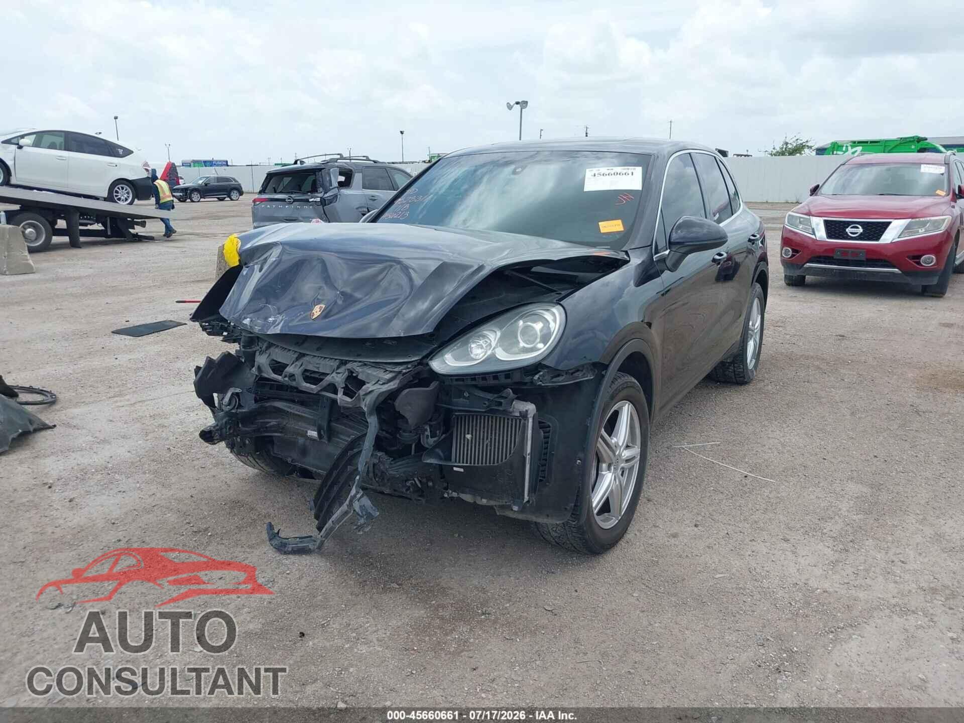 PORSCHE CAYENNE 2015 - WP1AB2A29FLA56213