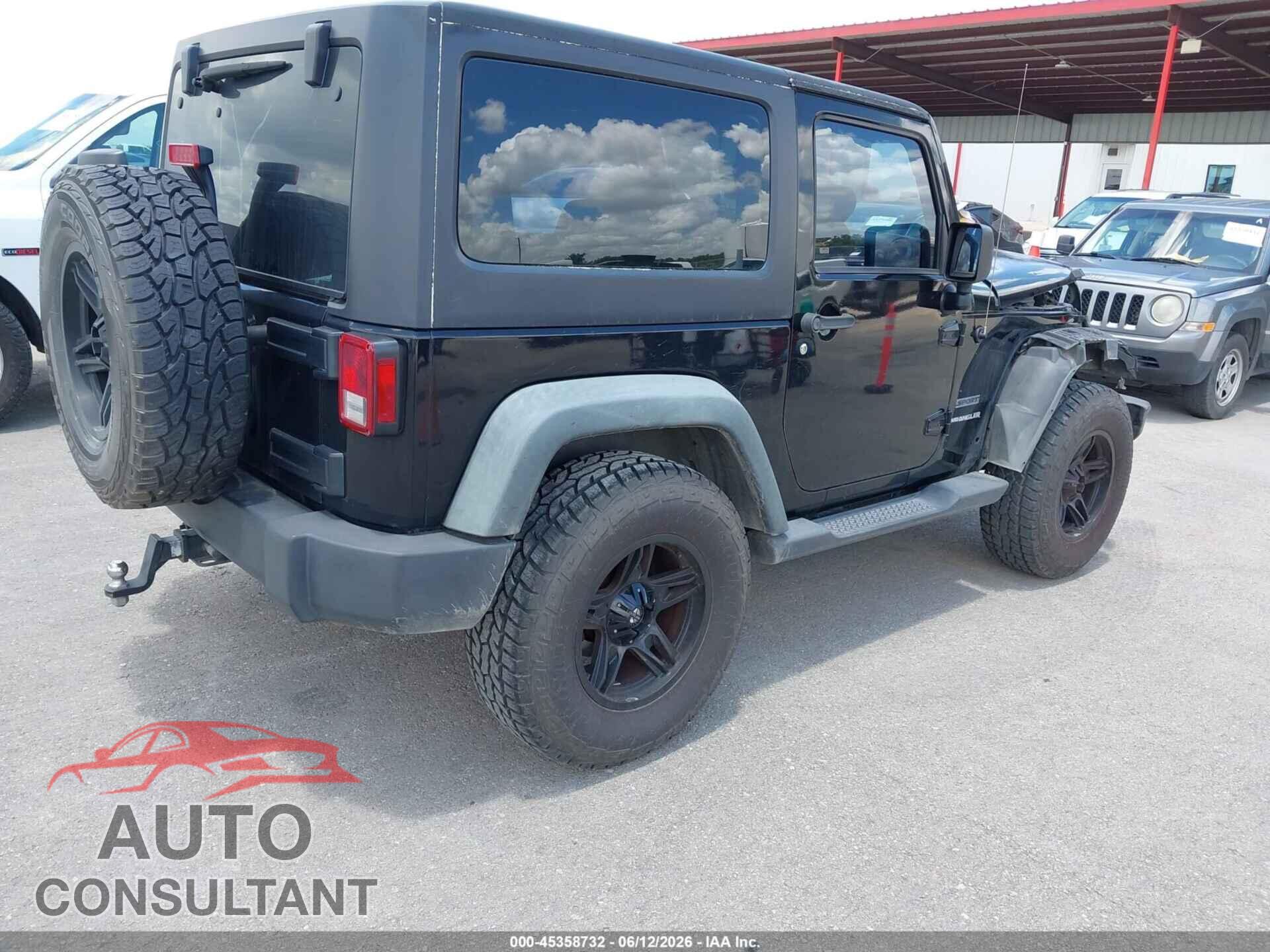 JEEP WRANGLER 2011 - 1J4AA2D19BL580604