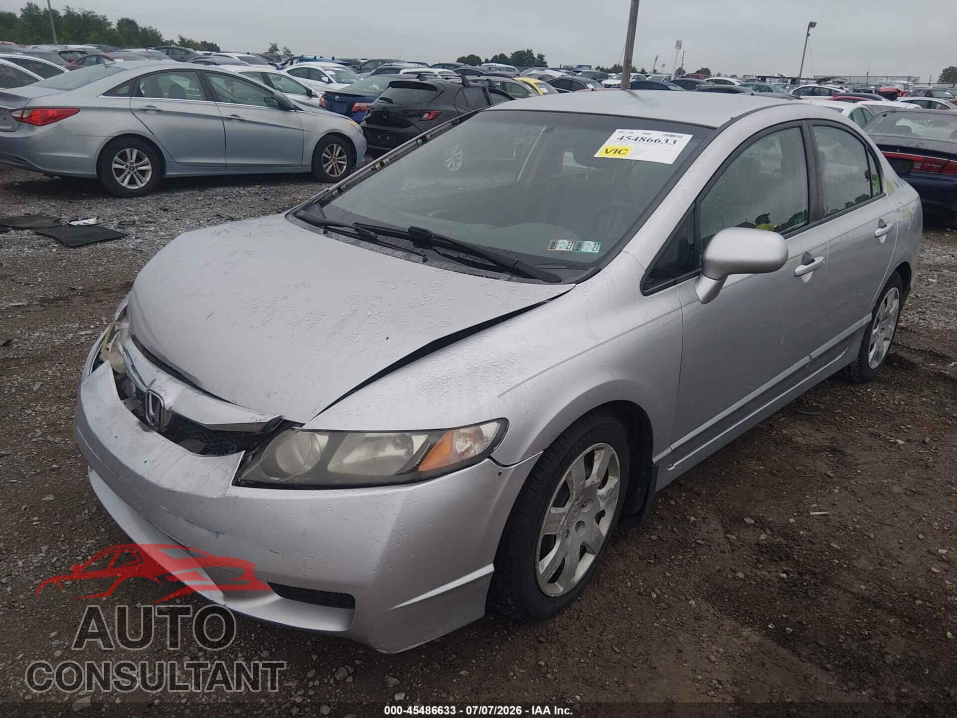 HONDA CIVIC 2010 - 2HGFA1E56AH566423