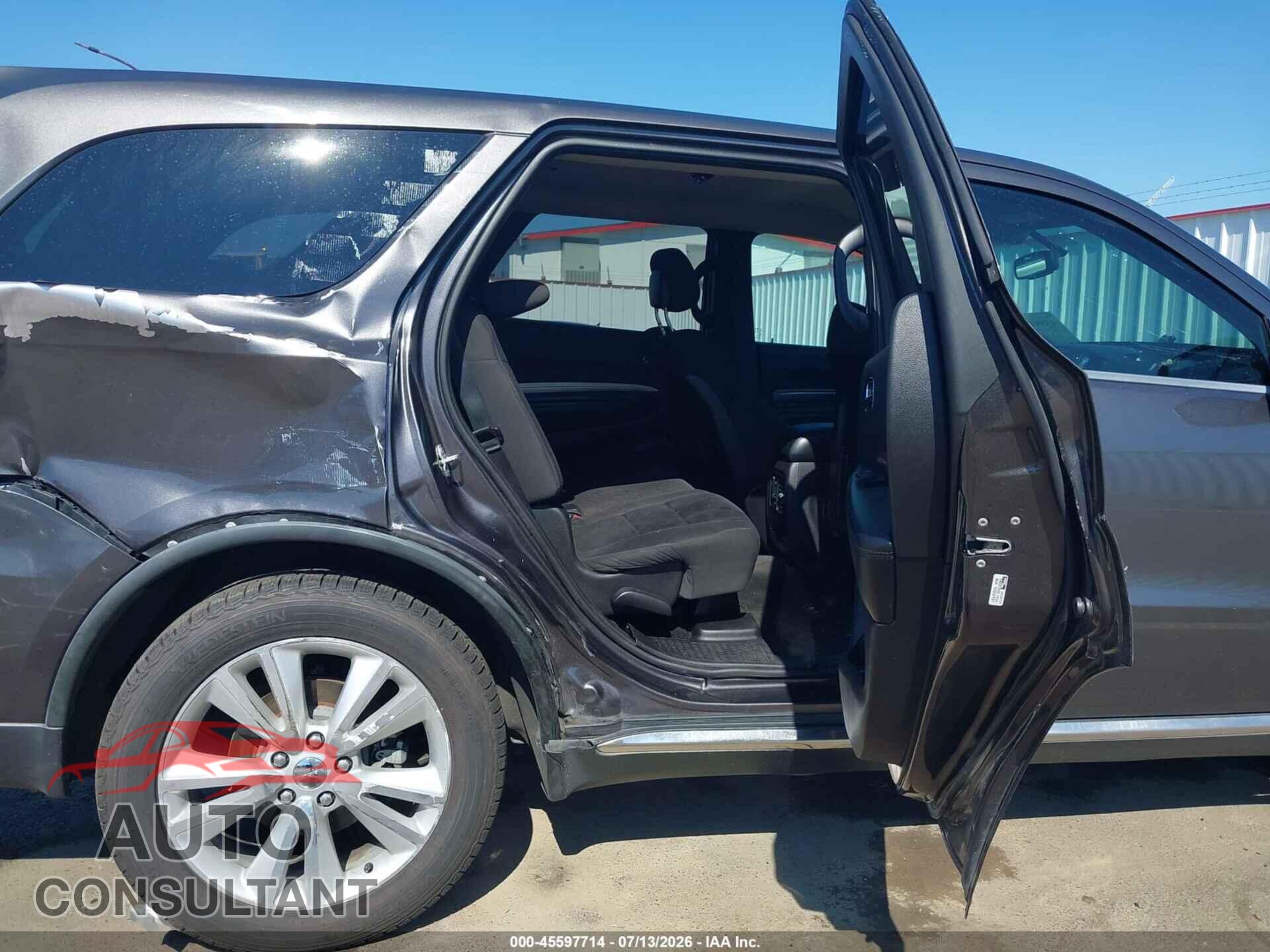 DODGE DURANGO 2013 - 1C4RDJAG3DC686942
