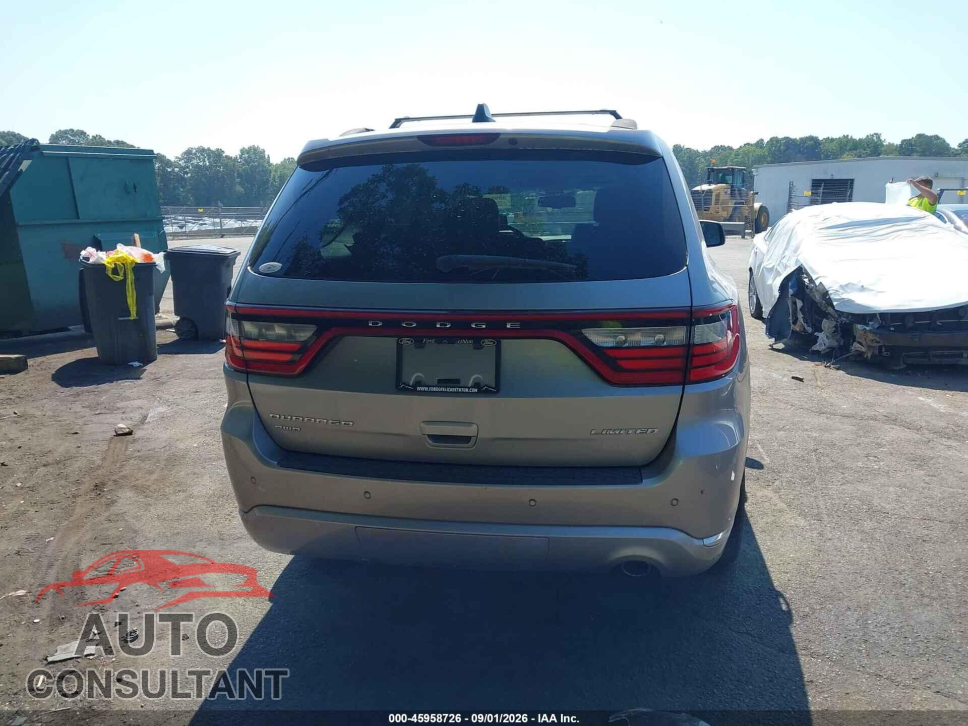 DODGE DURANGO 2016 - 1C4RDJDG3GC485980