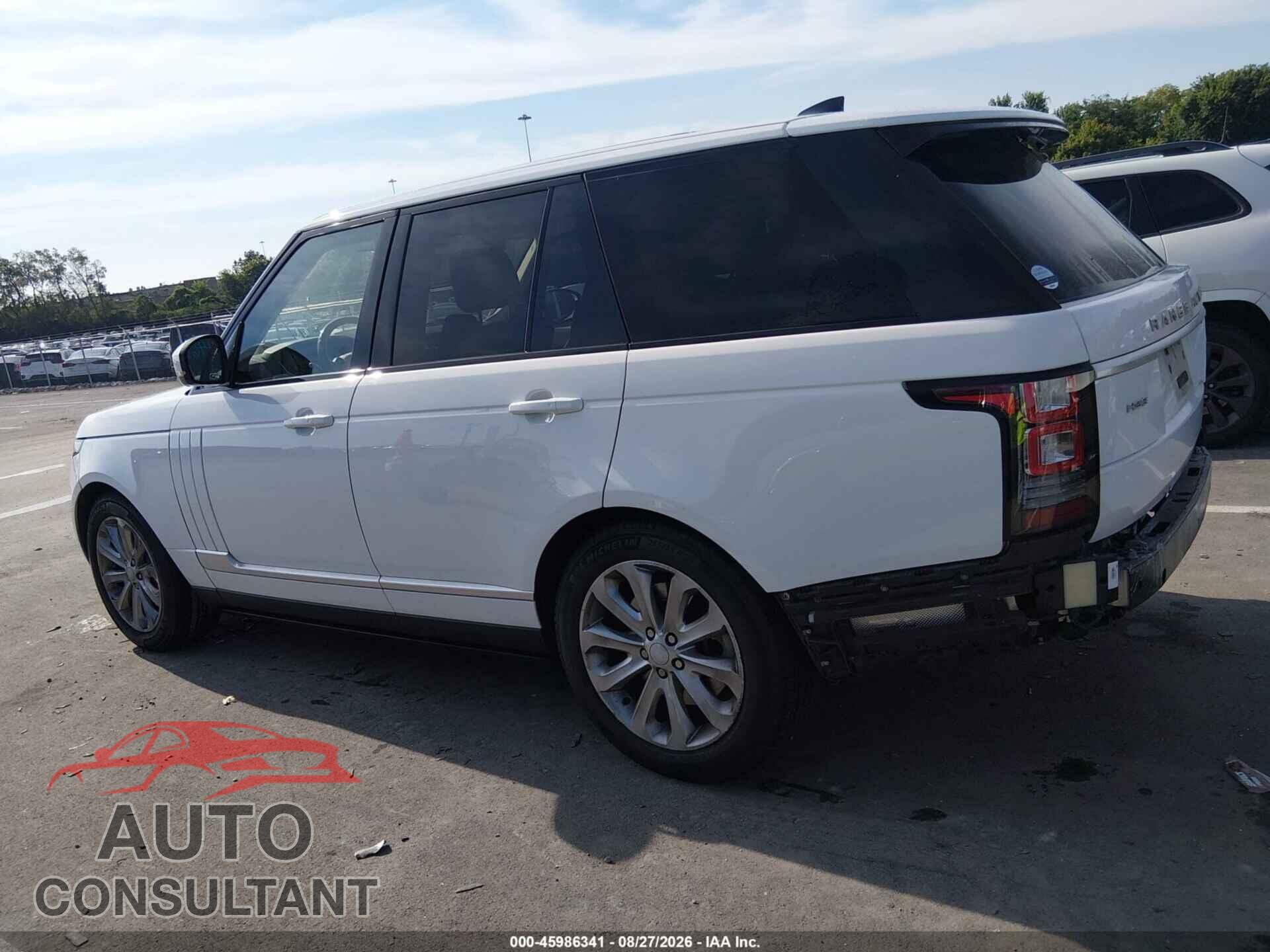 LAND ROVER RANGE ROVER 2017 - SALGS2FV3HA340166