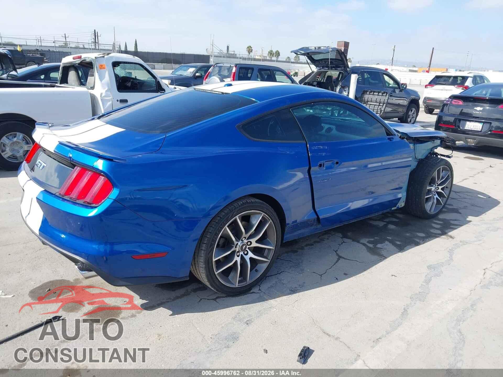 FORD MUSTANG 2017 - 1FA6P8CF4H5240855