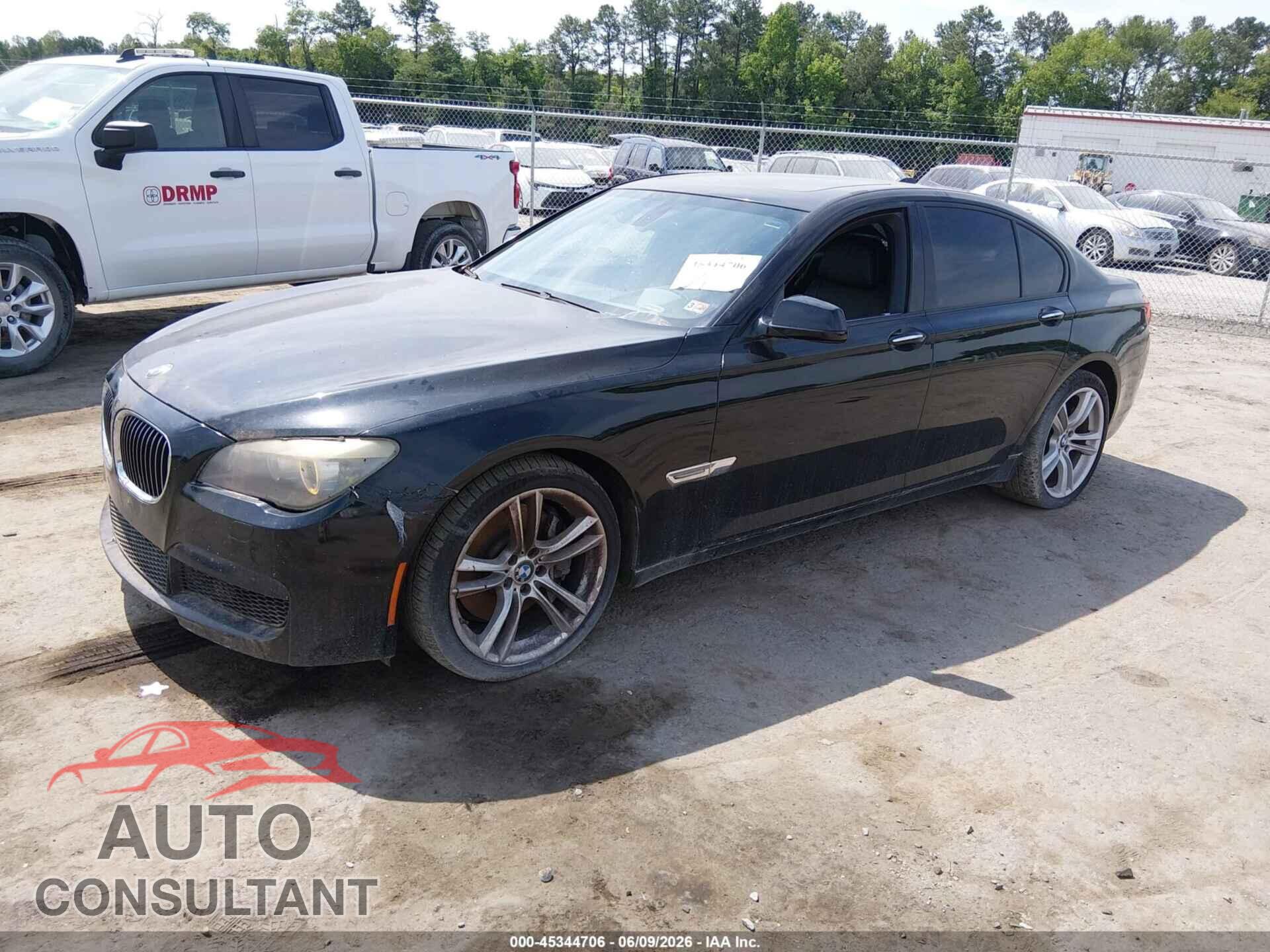 BMW 750I 2012 - WBAKA8C50CCY37648