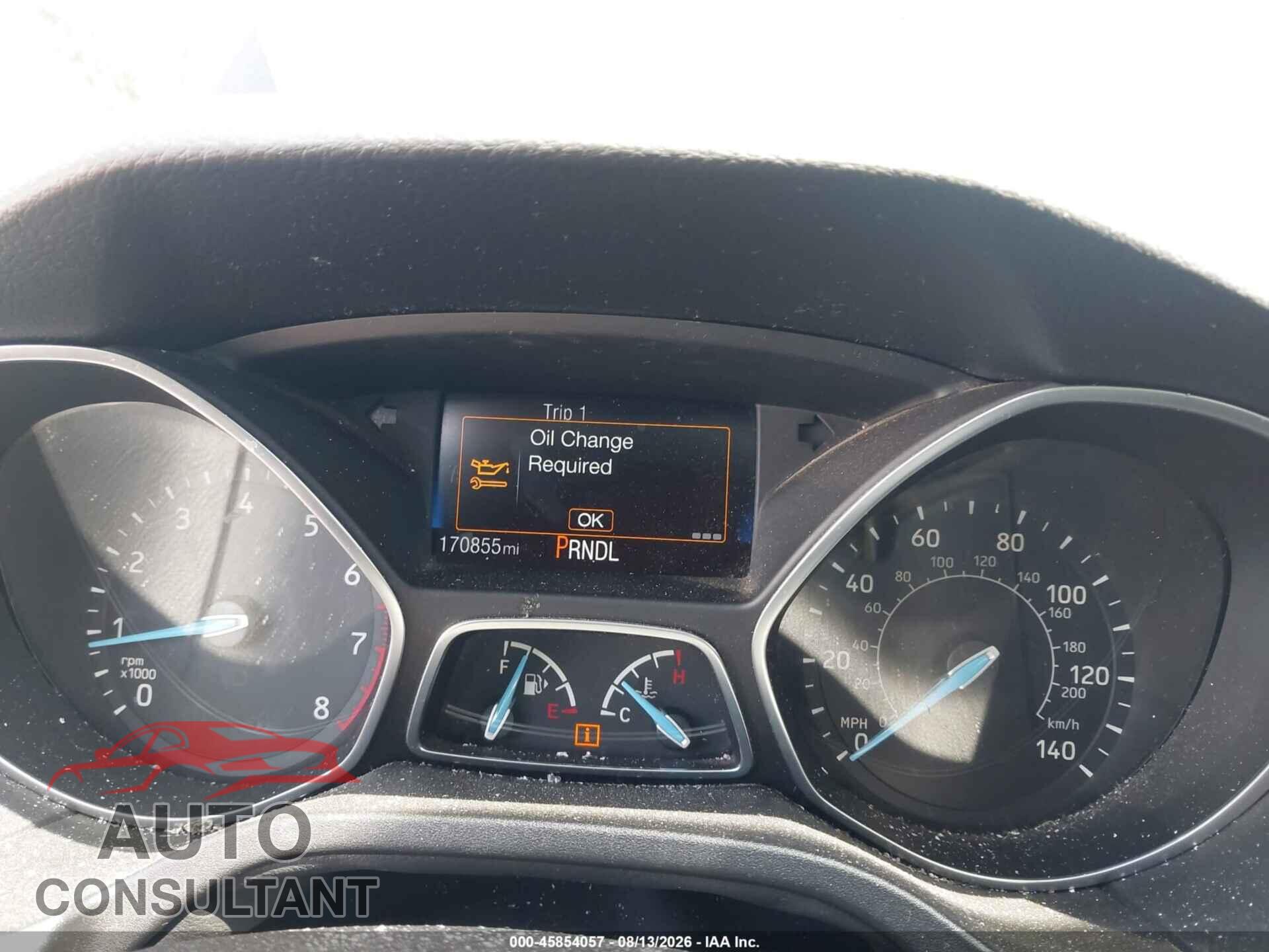 FORD FOCUS 2017 - 1FADP3E25HL262184