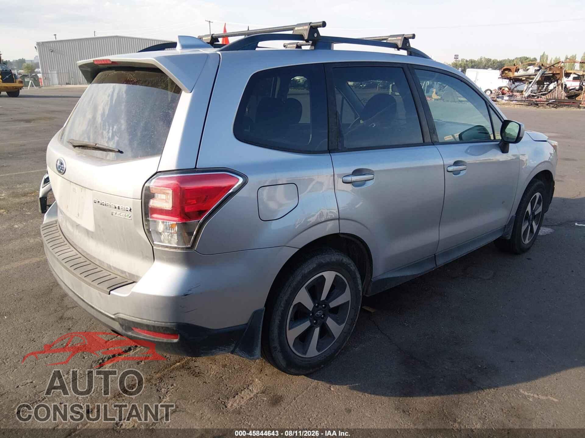 SUBARU FORESTER 2017 - JF2SJAEC4HH468097