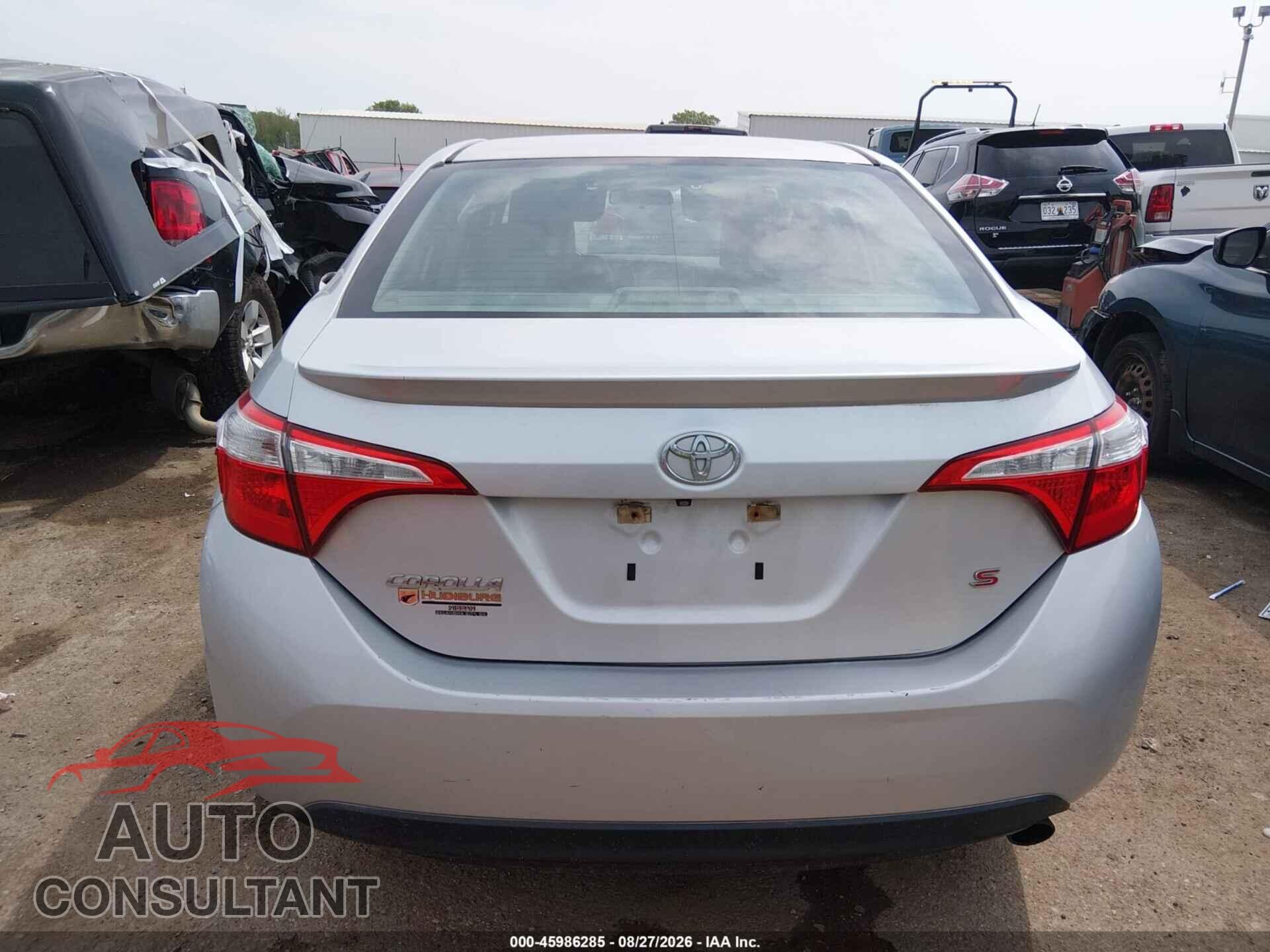 TOYOTA COROLLA 2016 - 5YFBURHEXGP476029
