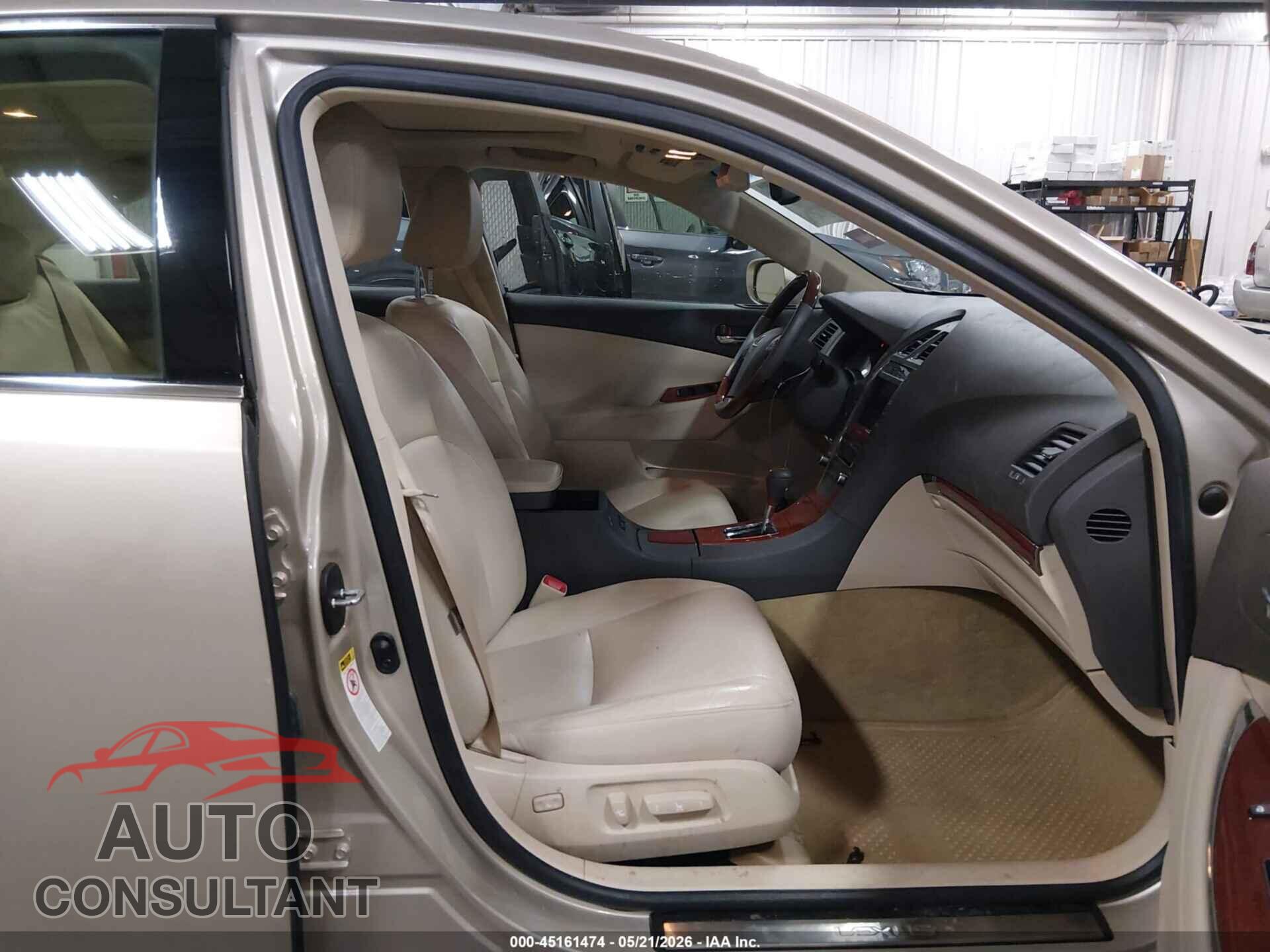 LEXUS ES 350 2012 - JTHBK1EG3C2500532