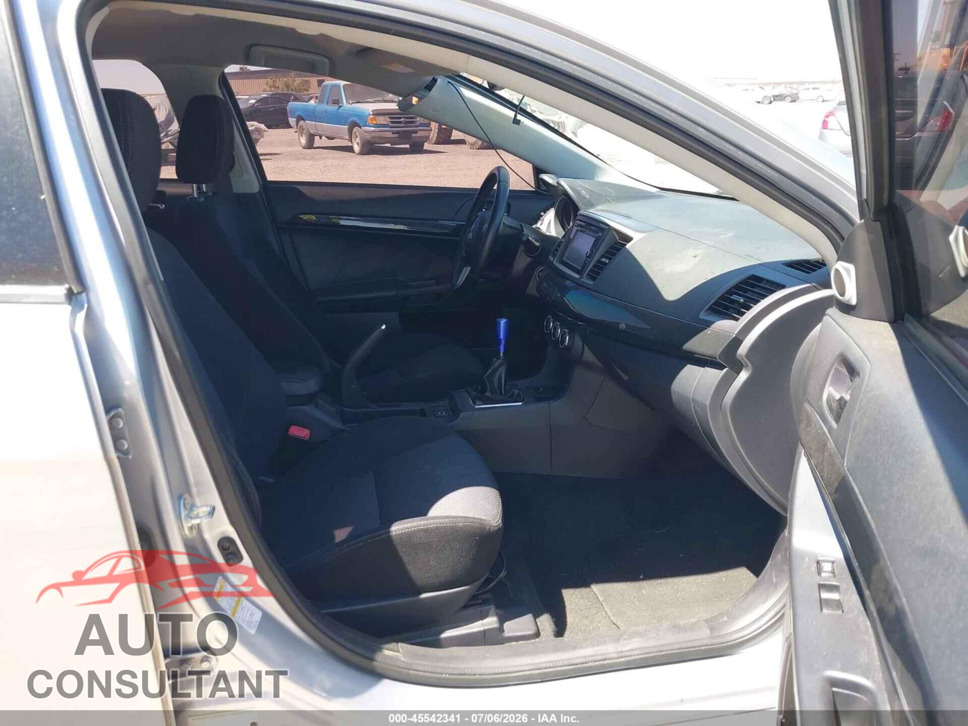 MITSUBISHI LANCER EVOLUTION 2015 - JA32W8FV8FU006606