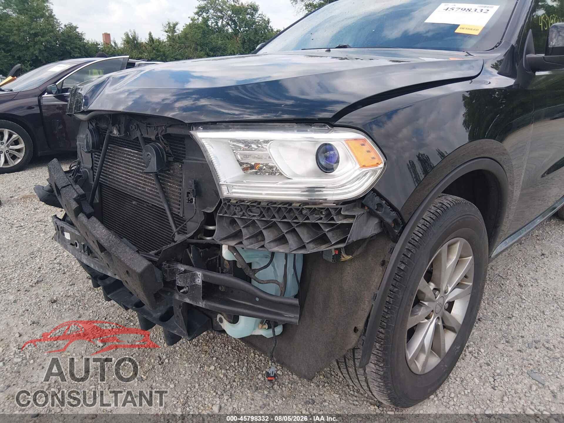 DODGE DURANGO 2017 - 1C4RDJAG9HC748642