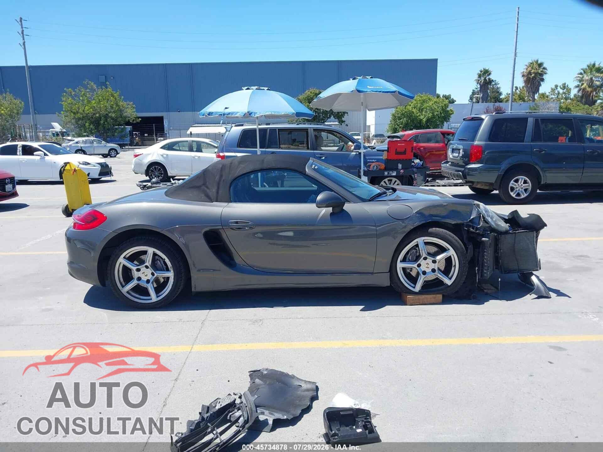 PORSCHE BOXSTER 2013 - WP0CA2A85DS112538