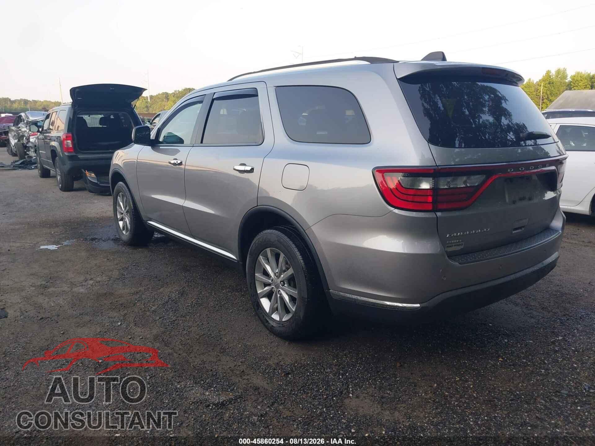 DODGE DURANGO 2017 - 1C4RDJAG1HC785510