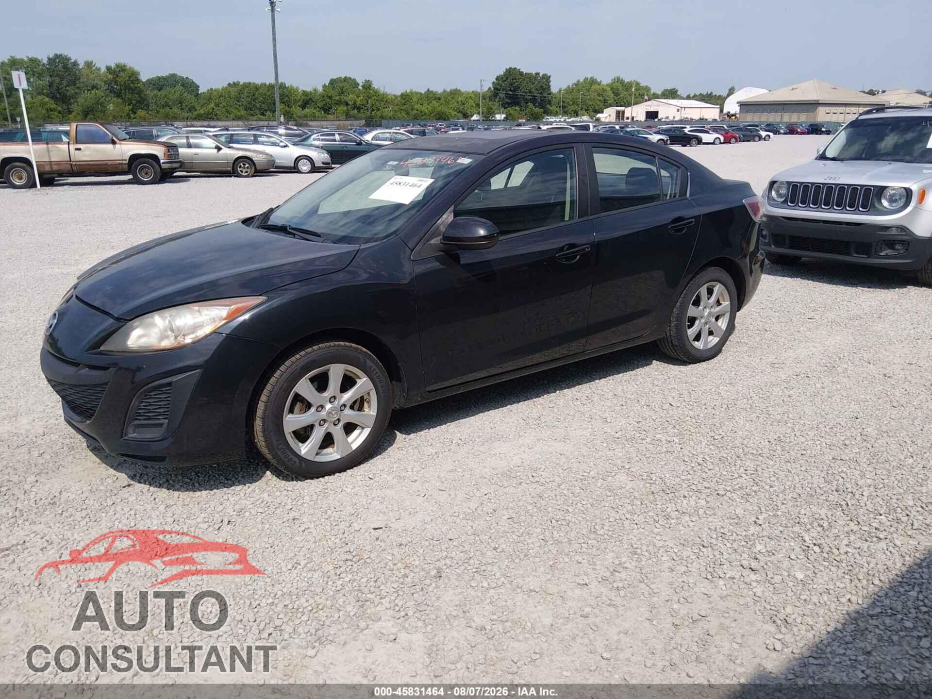 MAZDA MAZDA3 2011 - JM1BL1VF9B1900993