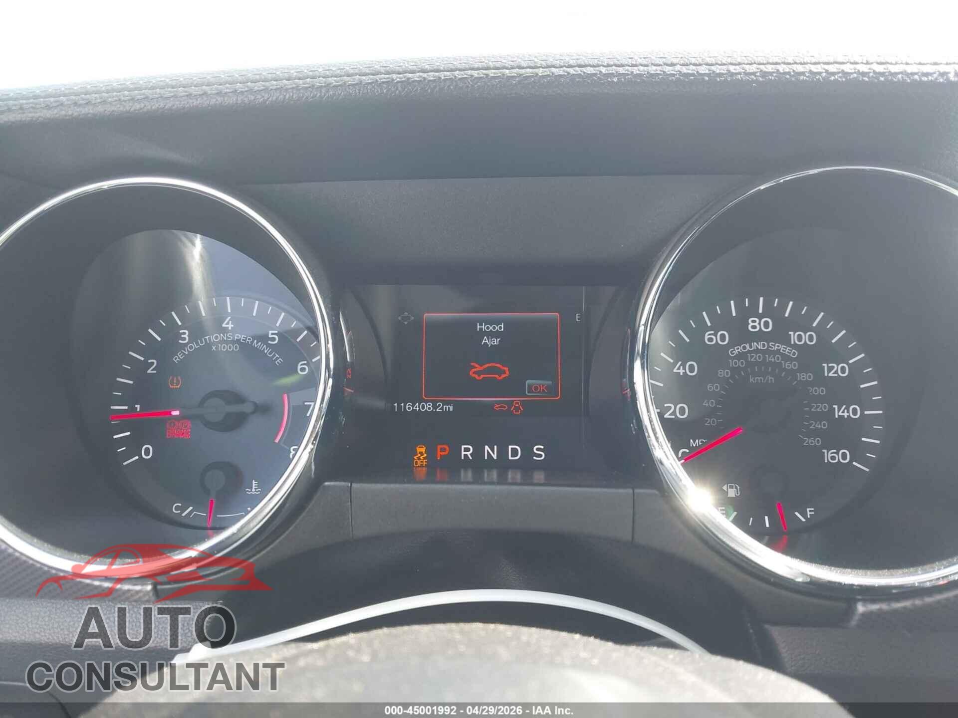 FORD MUSTANG 2016 - 1FA6P8TH2G5303807