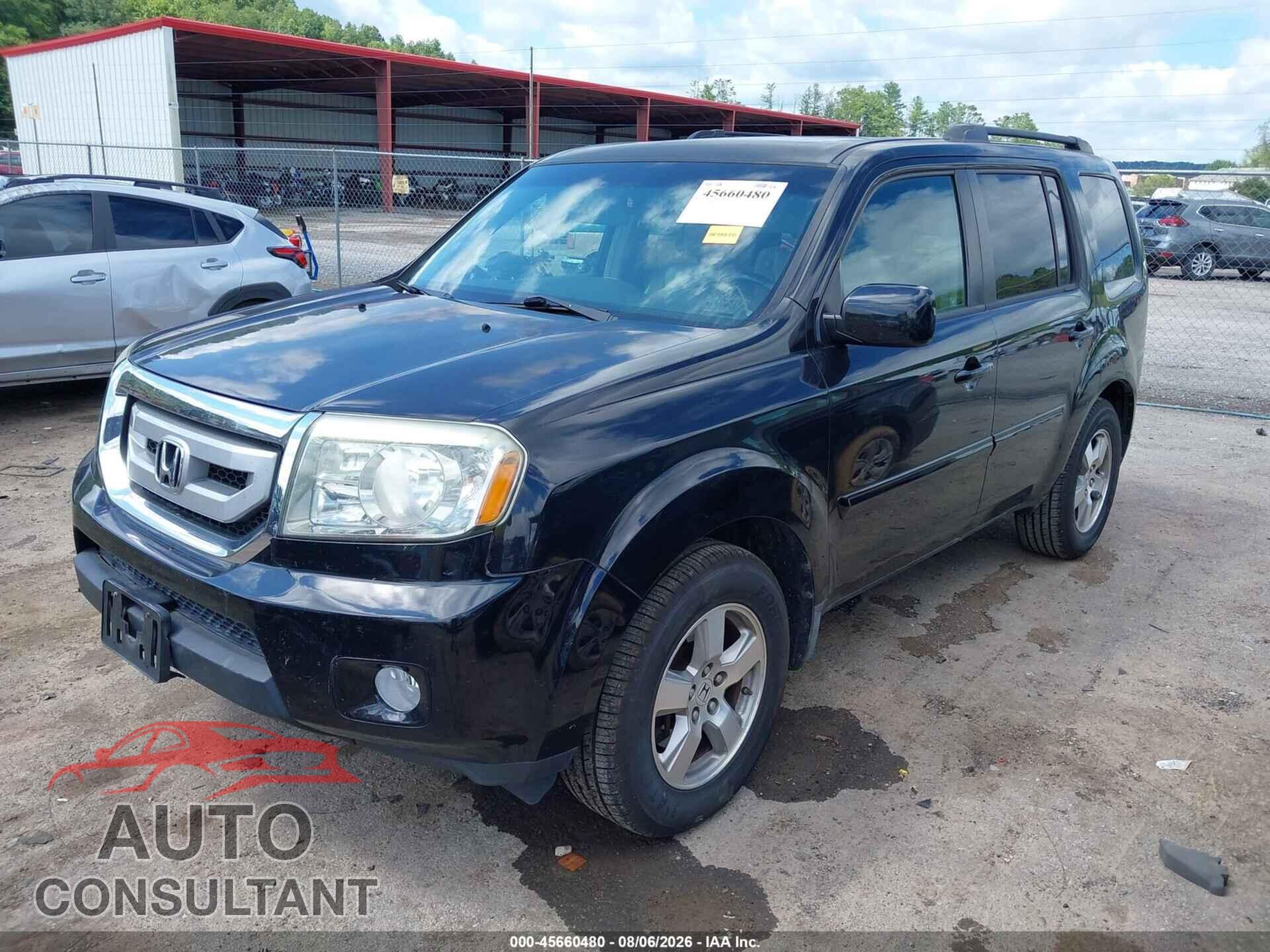HONDA PILOT 2009 - 5FNYF38509B015728