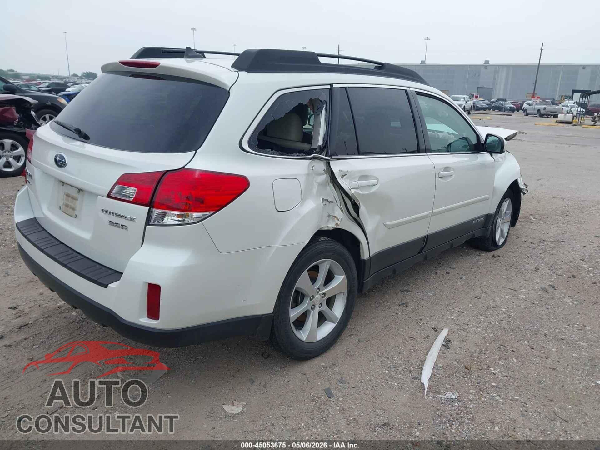 SUBARU OUTBACK 2014 - 4S4BRDMCXE2200577