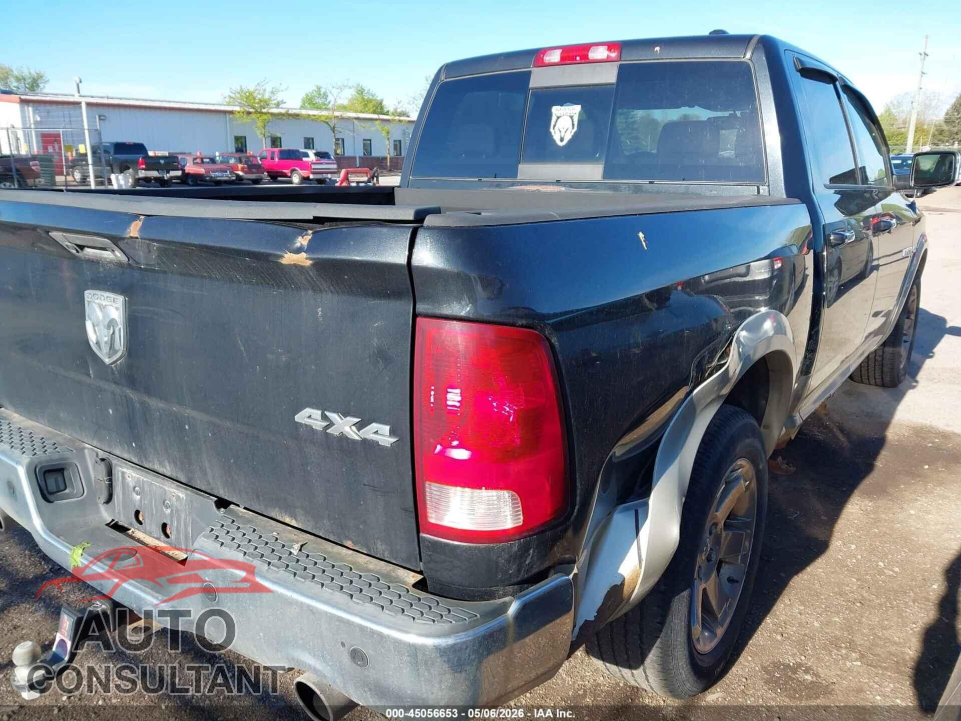 DODGE RAM 1500 2010 - 1D7RV1CT0AS148357
