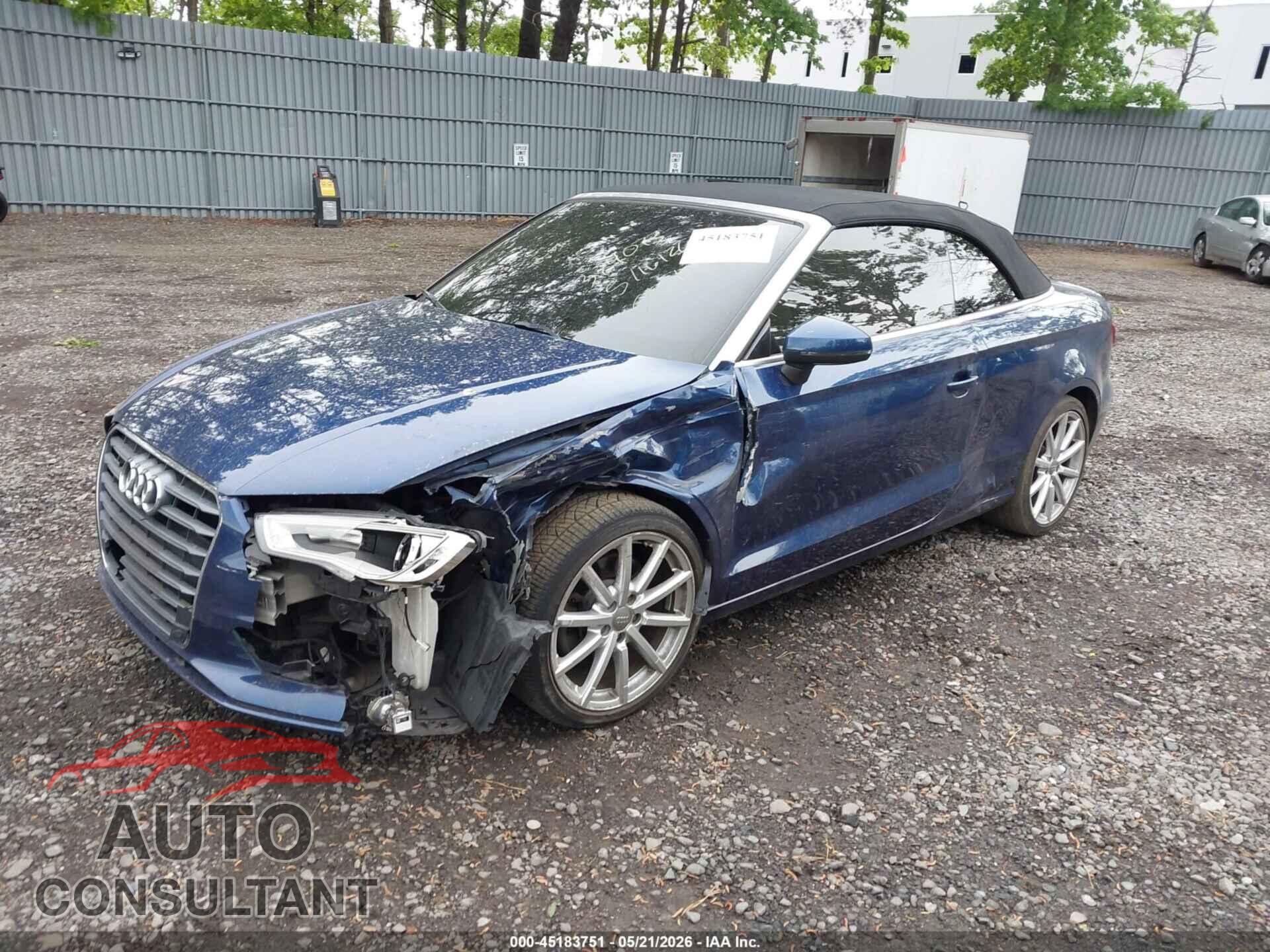 AUDI A3 2015 - WAU3FLFF4F1107612