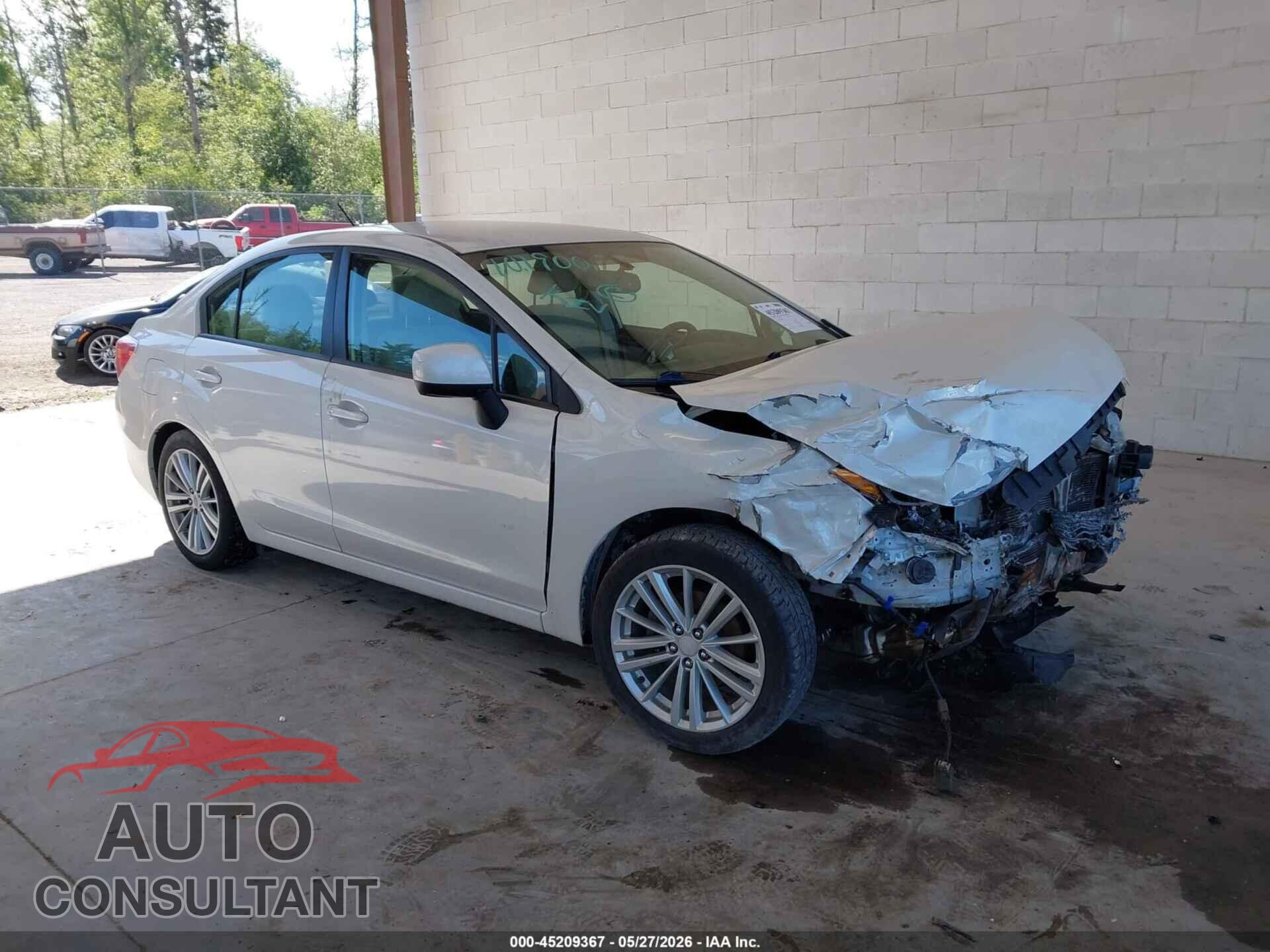 SUBARU IMPREZA 2012 - JF1GJAE68CH007353