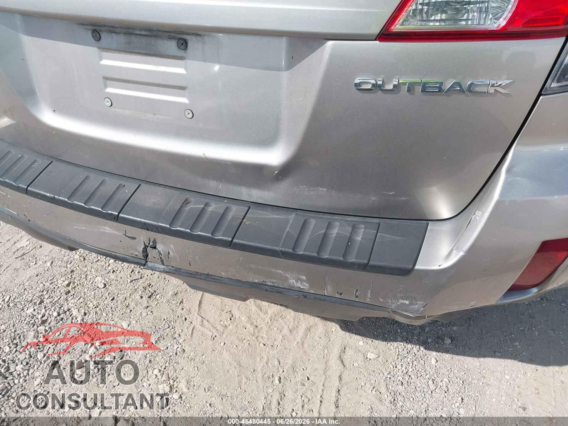 SUBARU OUTBACK 2014 - 4S4BRCCC3E3214391