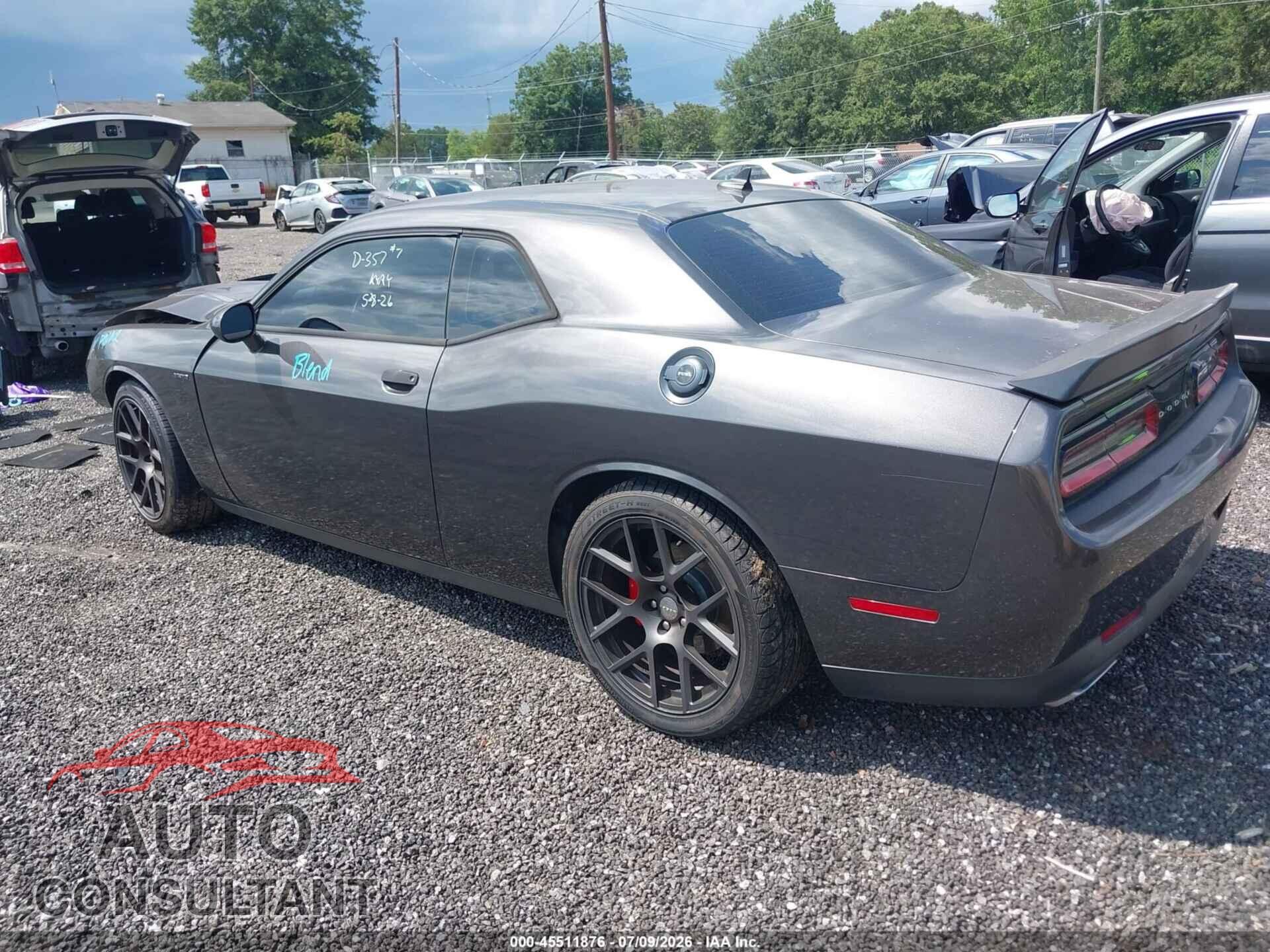 DODGE CHALLENGER 2016 - 2C3CDZBT3GH168545