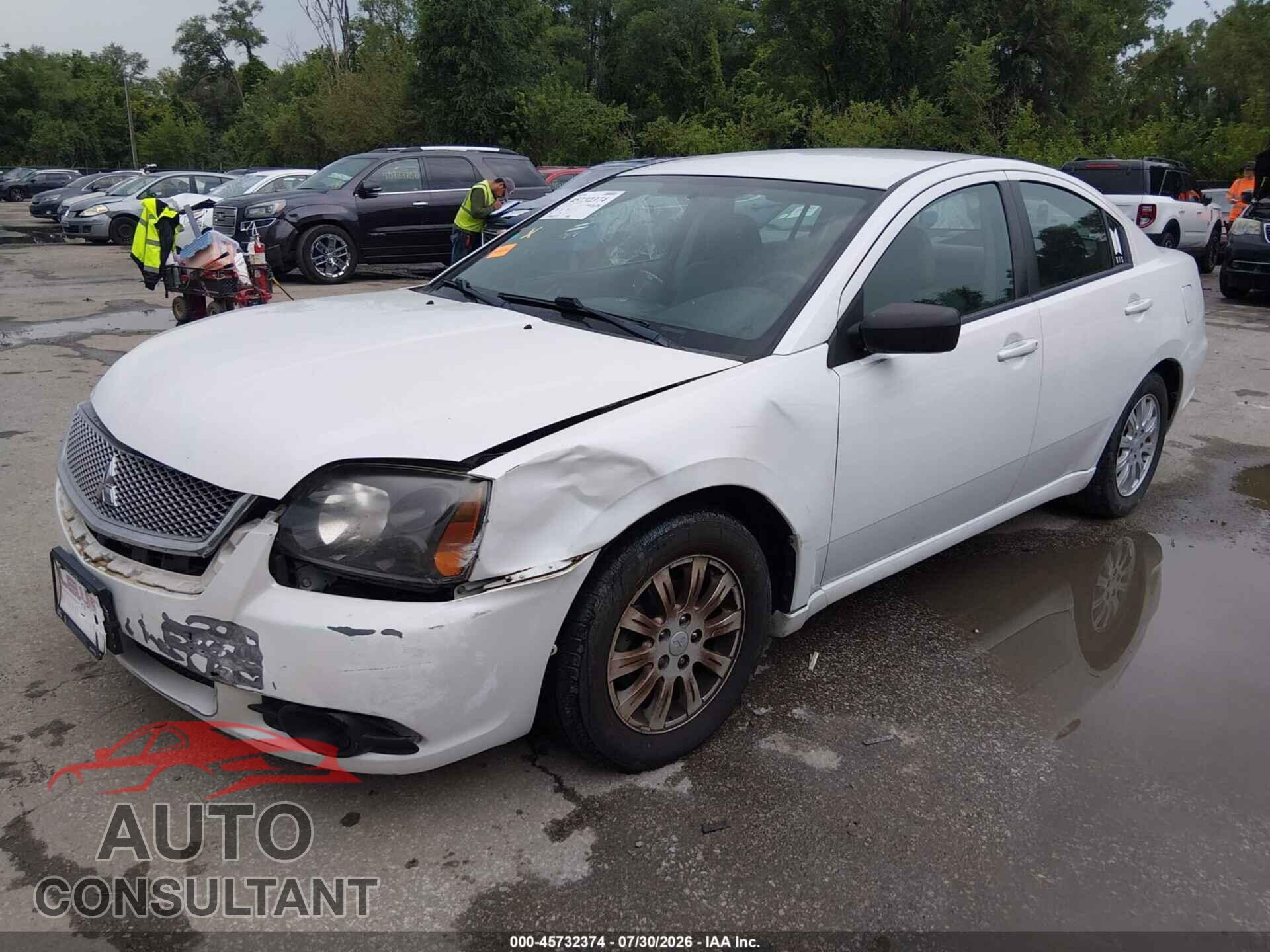 MITSUBISHI GALANT 2011 - 4A32B2FFXBE019717