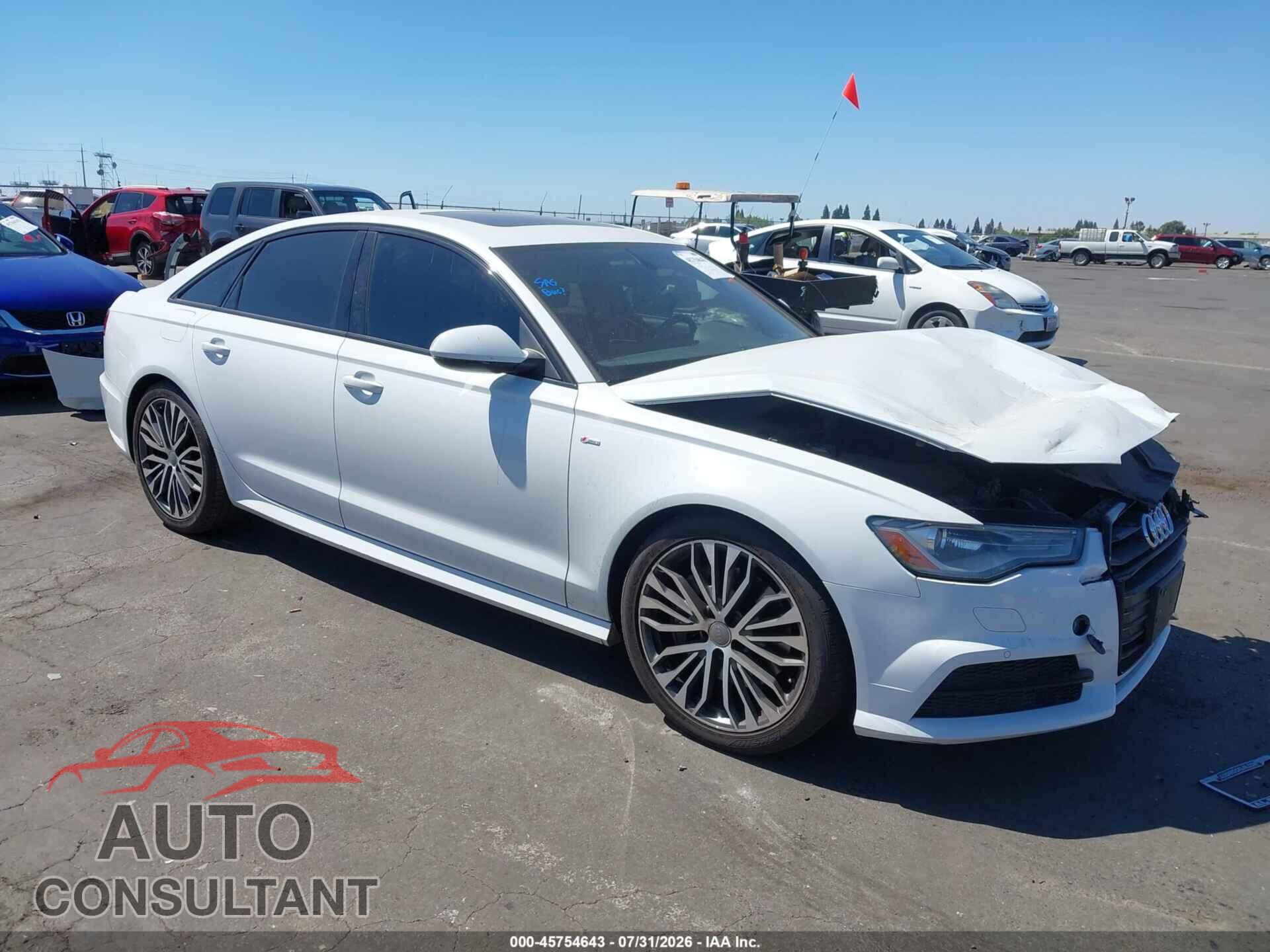 AUDI A6 2016 - WAUCFAFC7GN184205