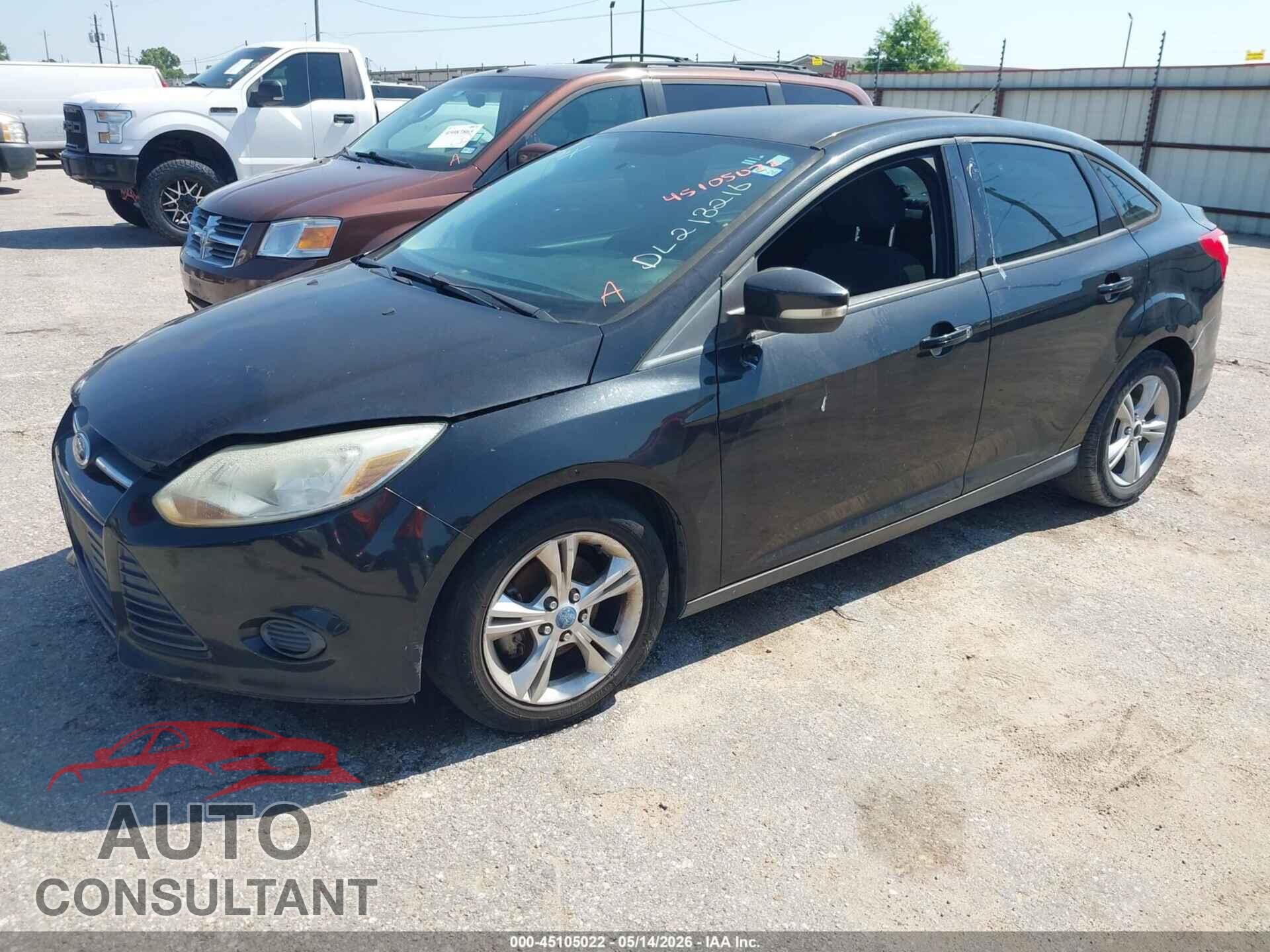 FORD FOCUS 2013 - 1FADP3F2XDL213216
